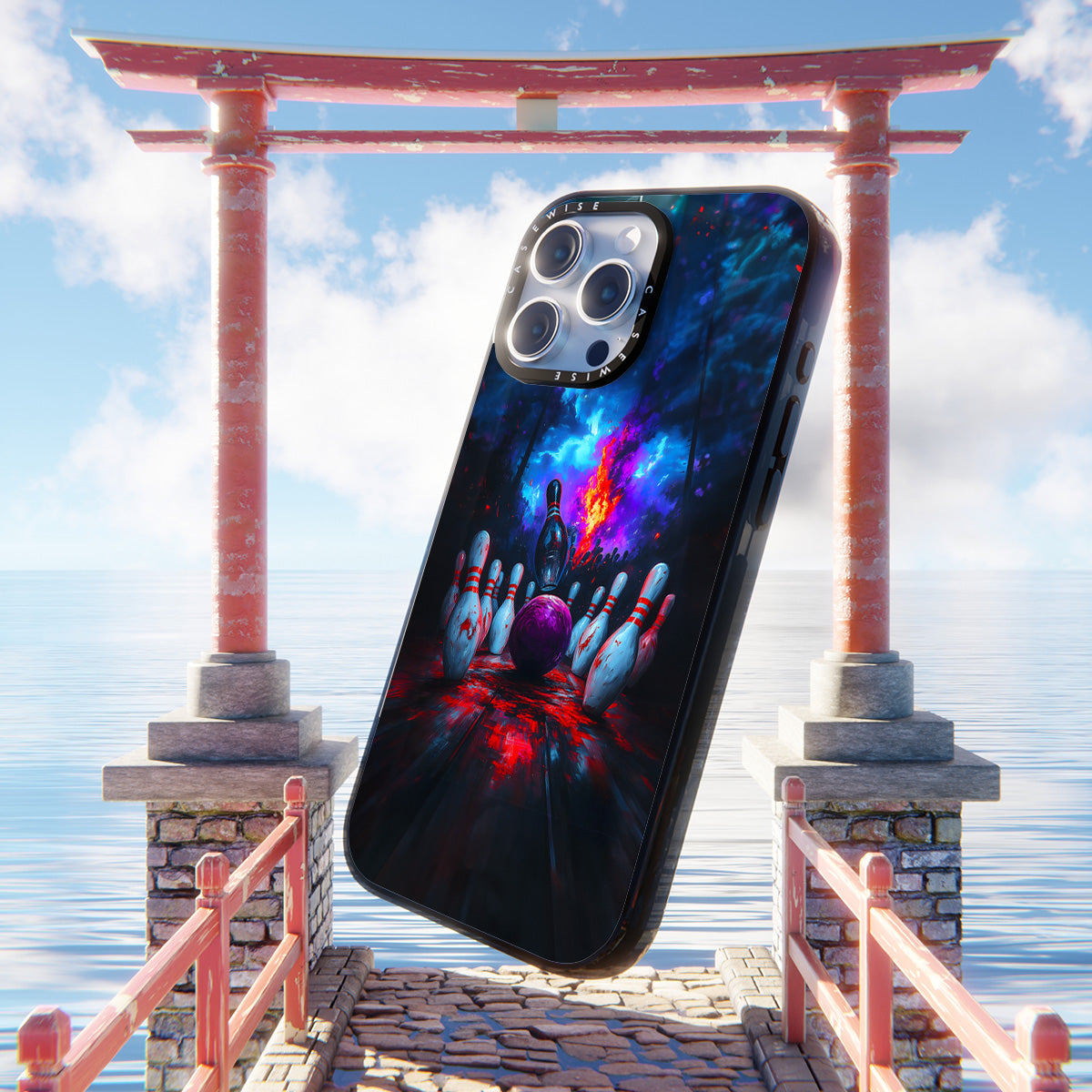 Midnight Galaxy Bowling - Etui