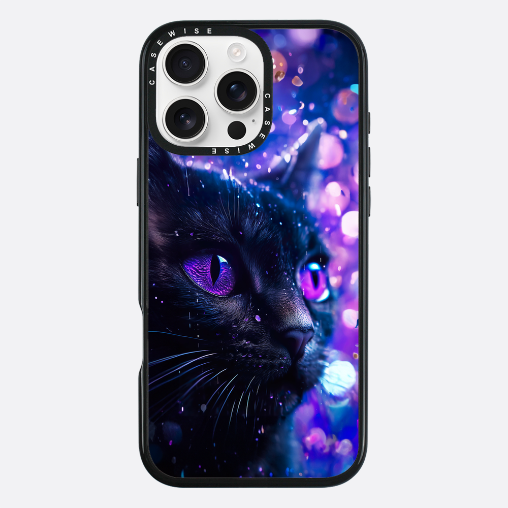Purple Night Cat - Etui