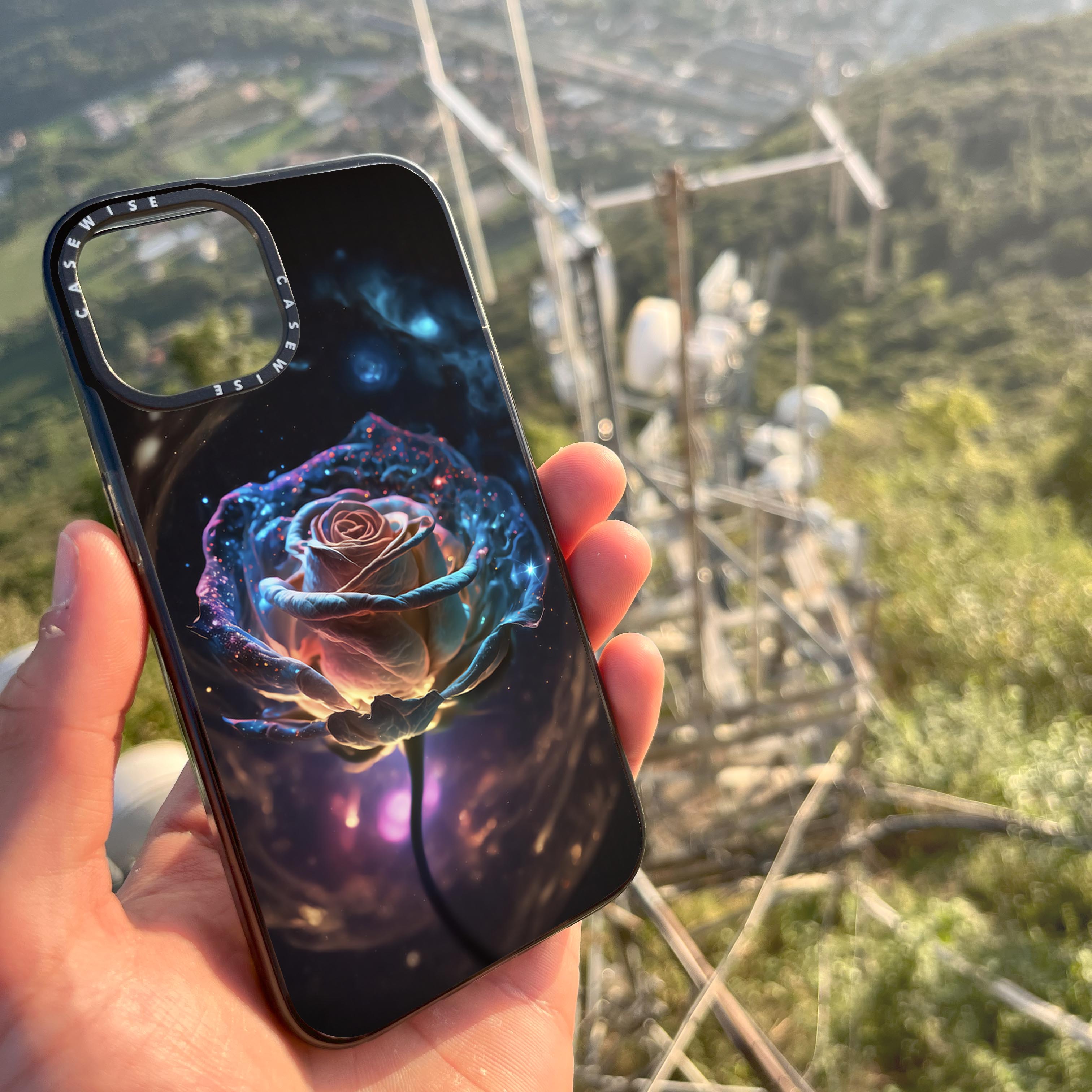 Galactic Bloom Rose - Etui
