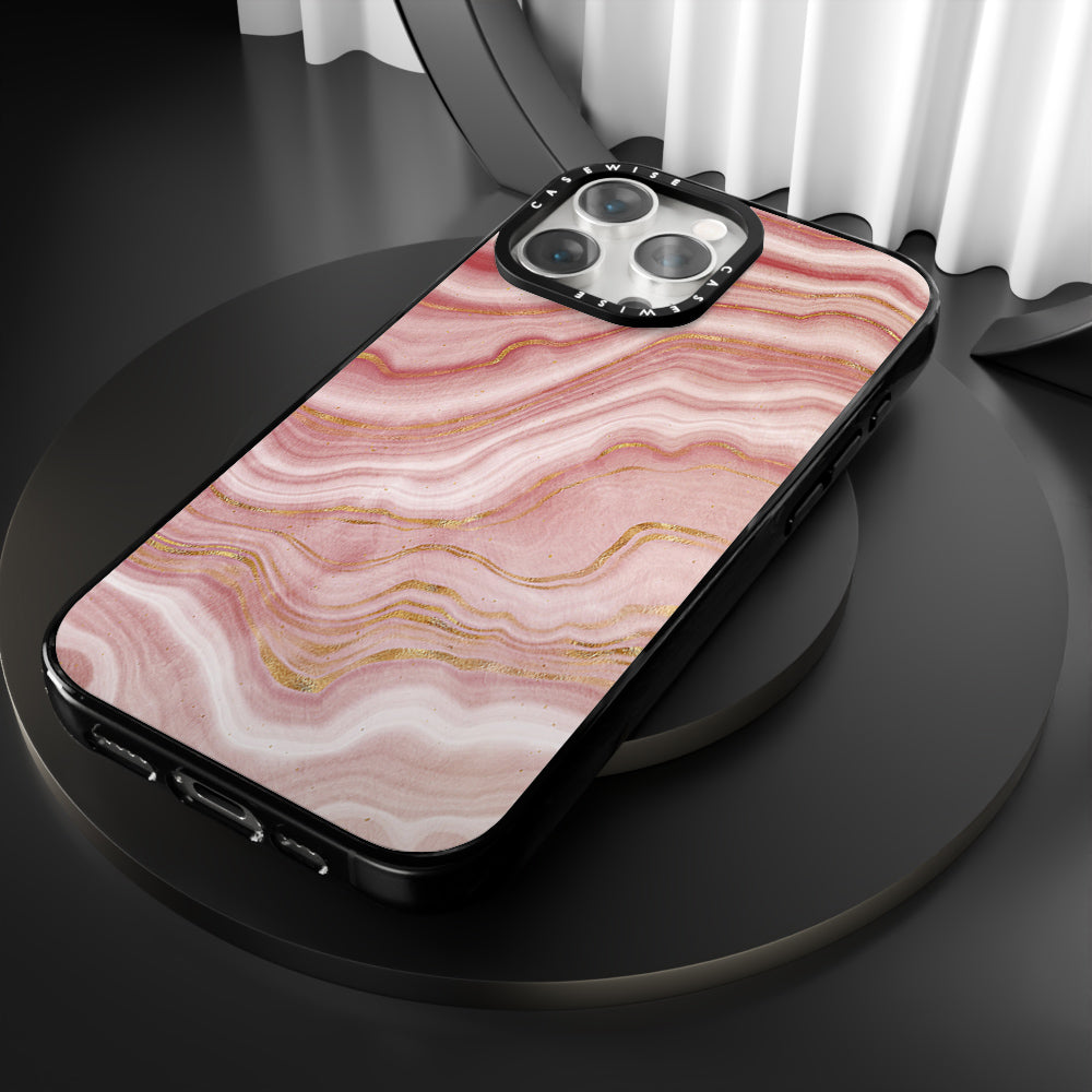 Pink Agate Texture 09 - Etui