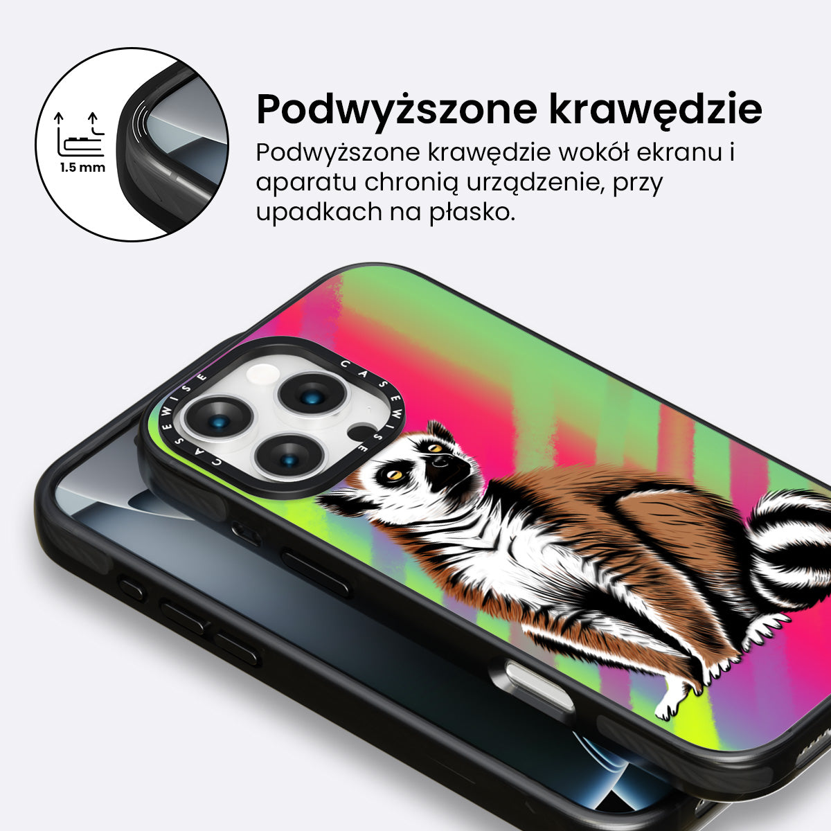 Lemur koroniasty 3 - Etui