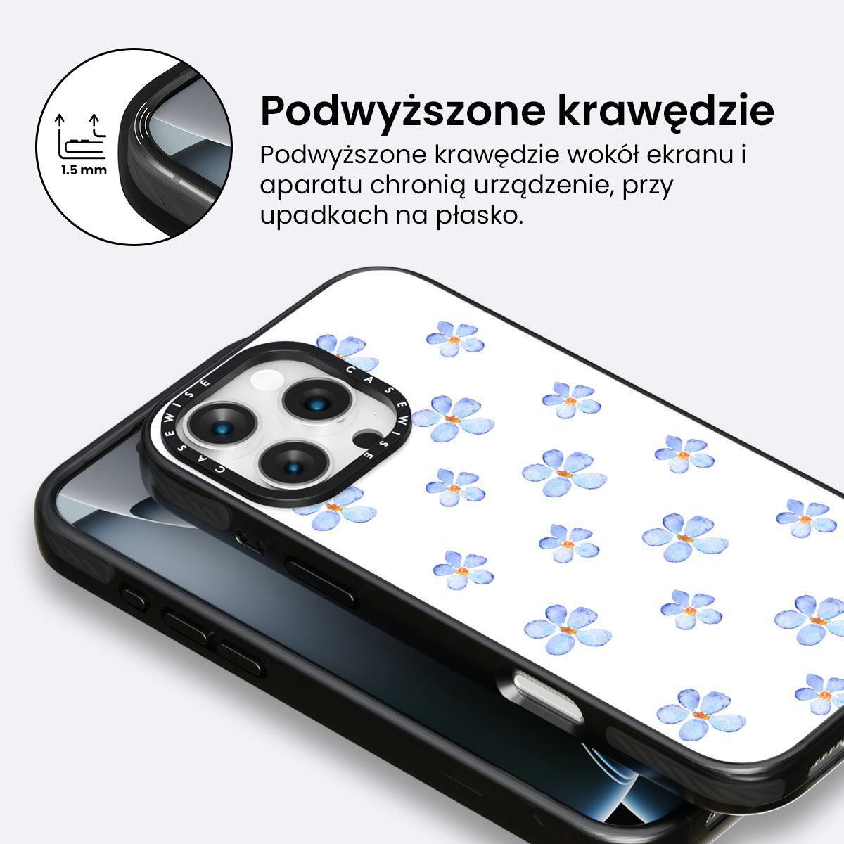 Niezapominajka-Forget me not - Etui