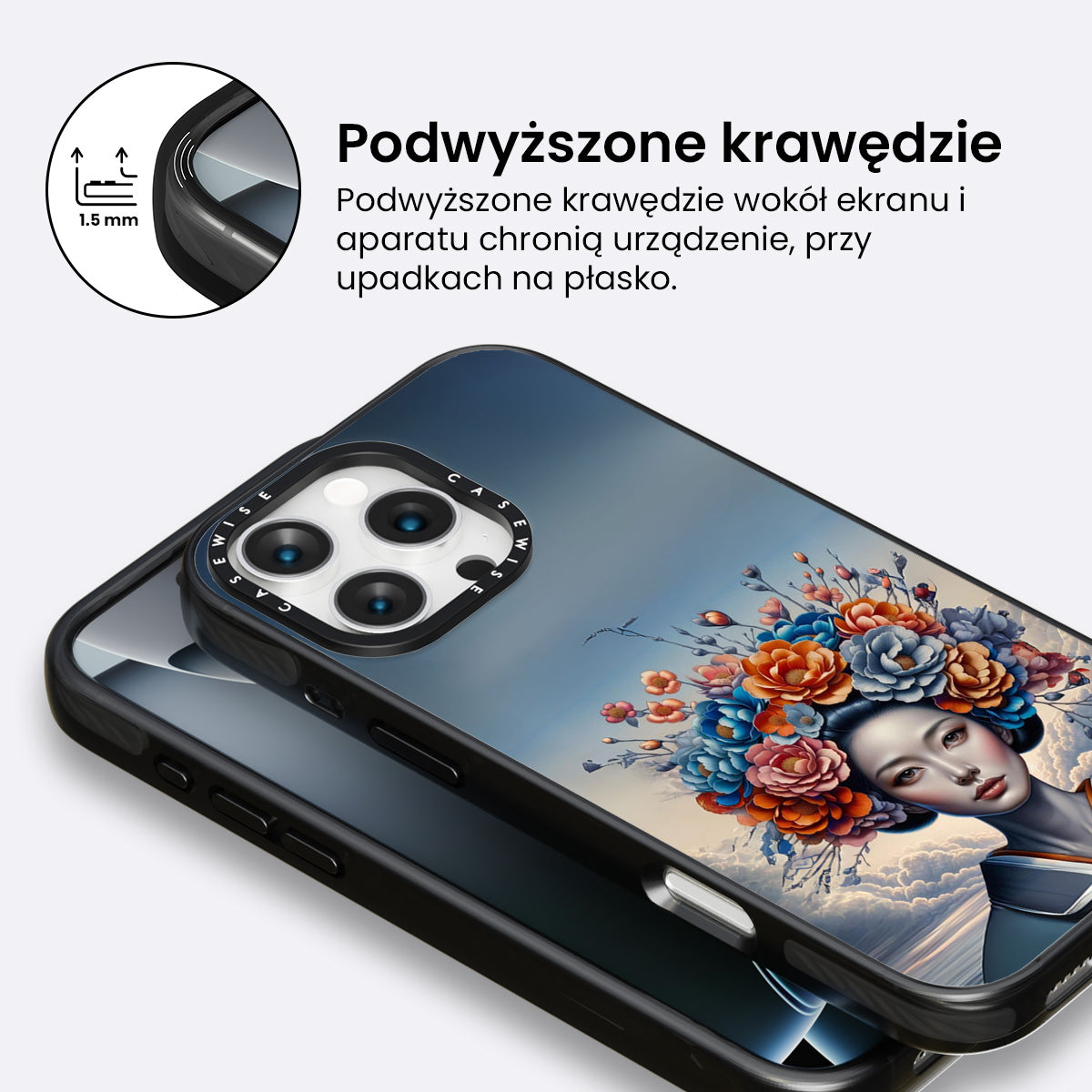 Kwiatowy Sen: Spokój w koronie barw - Etui