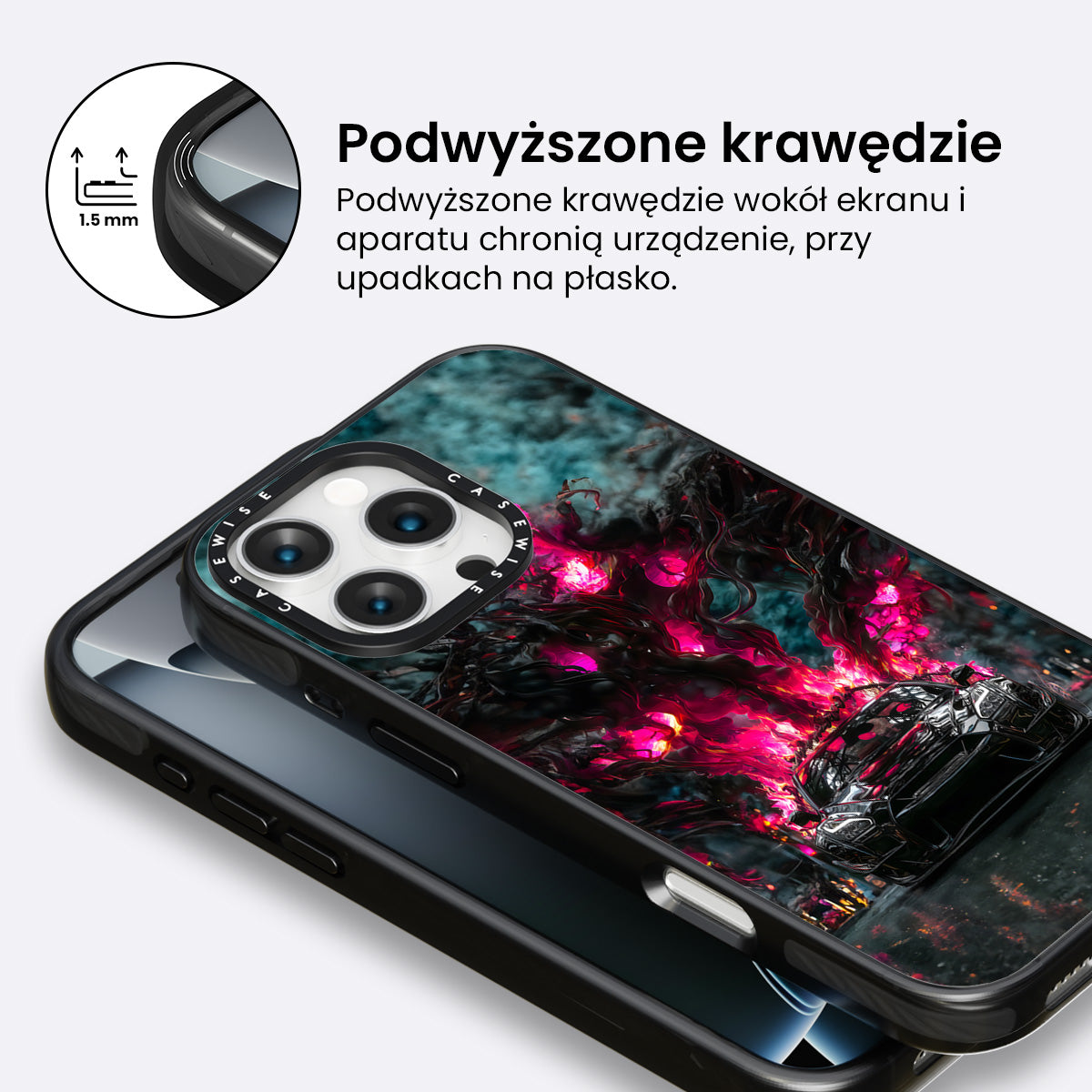Demoniczny samochód sportowy - Etui