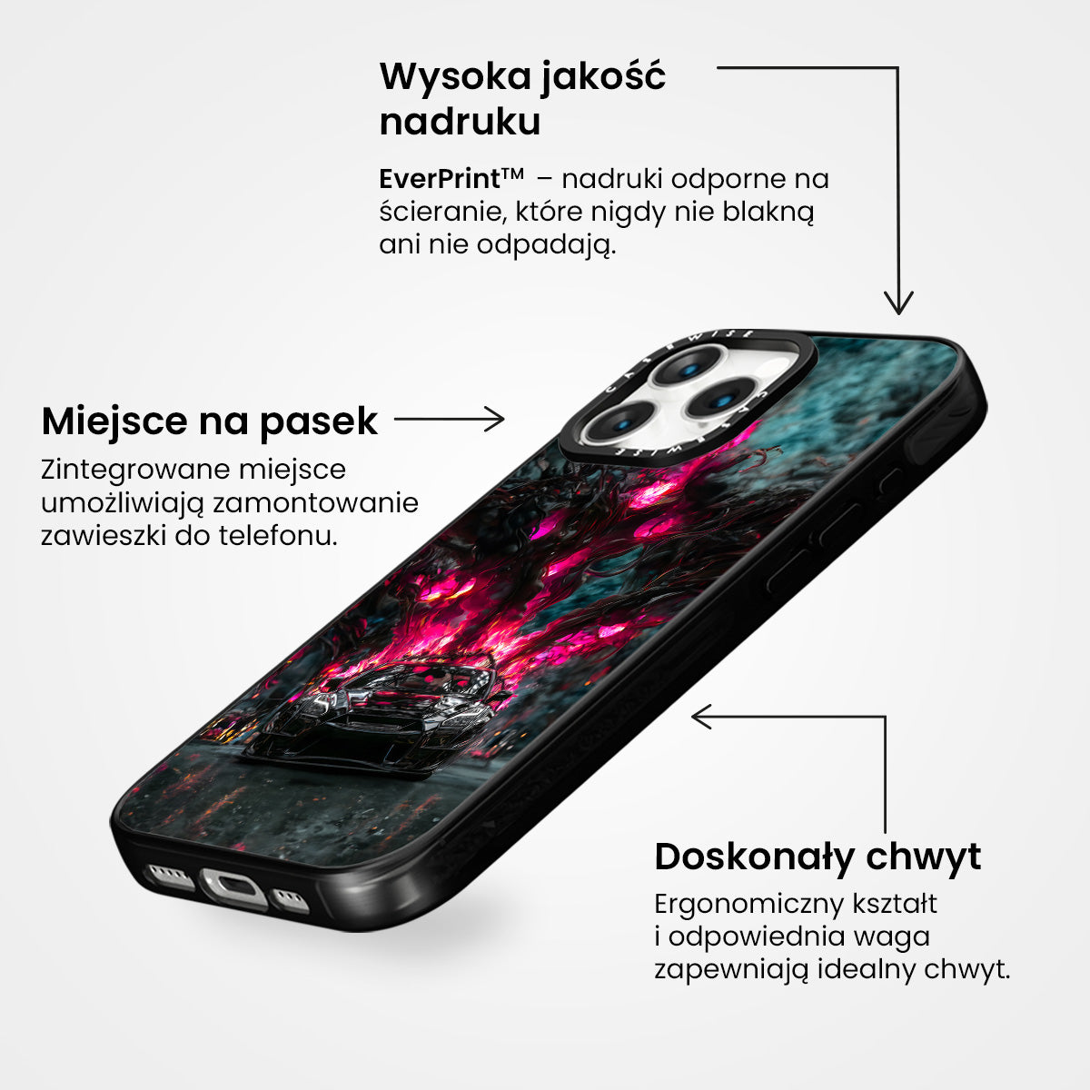 Demoniczny samochód sportowy - Etui