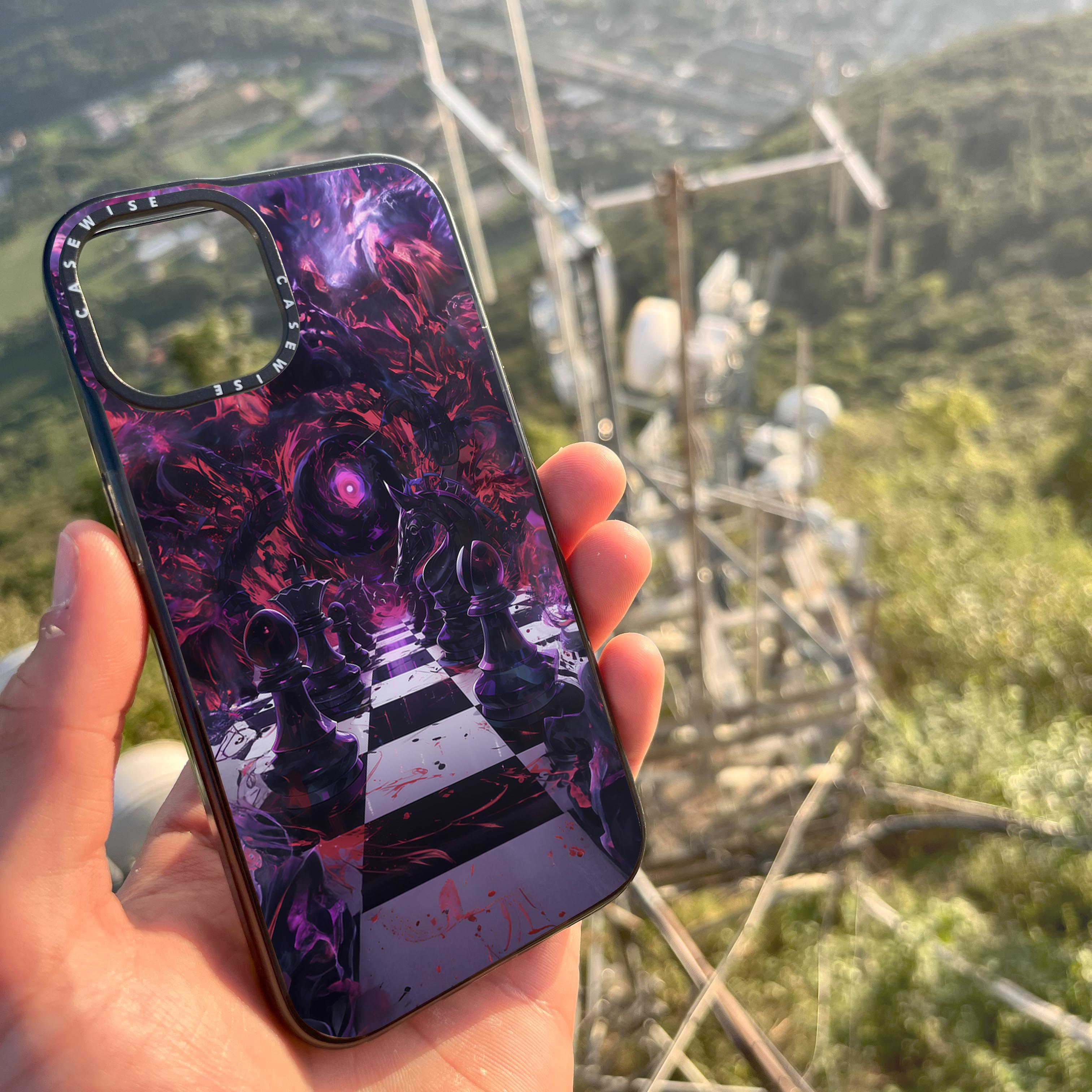 Purple Chess World - Etui