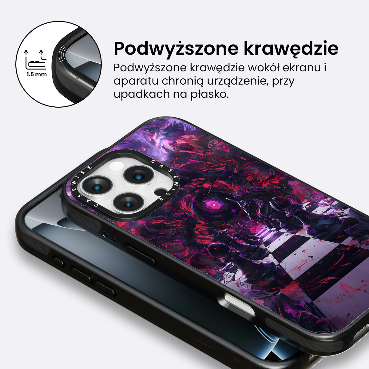 Purple Chess World - Etui