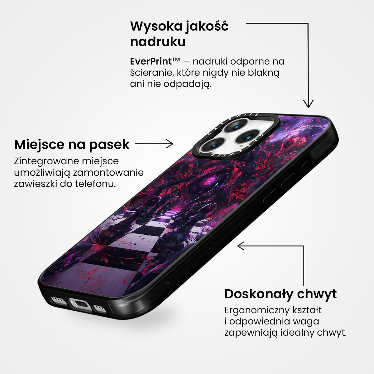 Purple Chess World - Etui