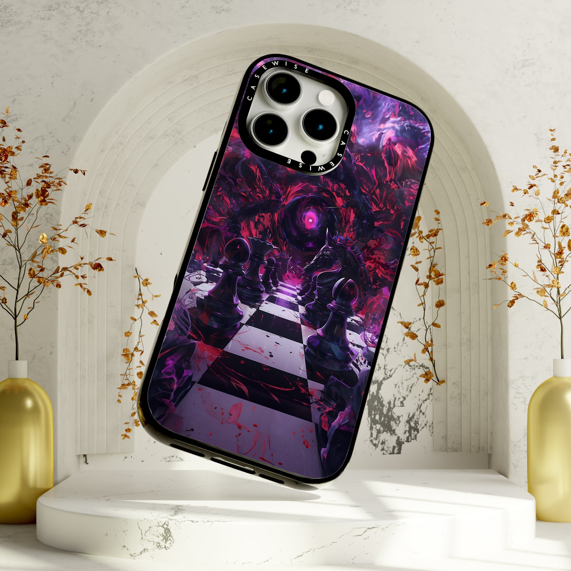 Purple Chess World - Etui