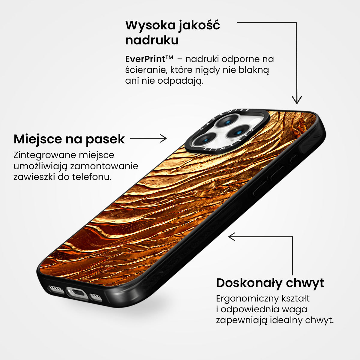 Roztopione złoto - Etui
