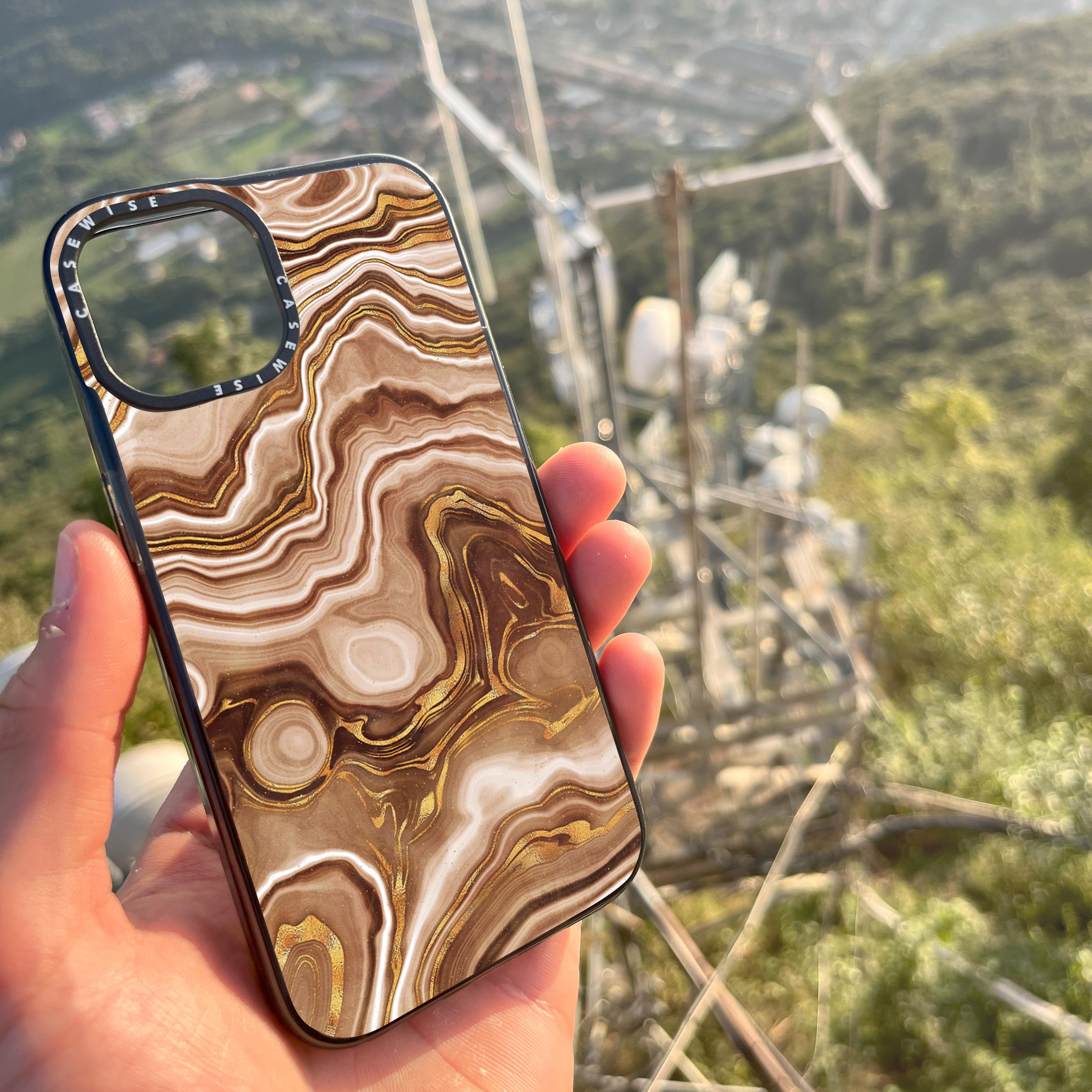 Golden Agate Texture 09 - Etui