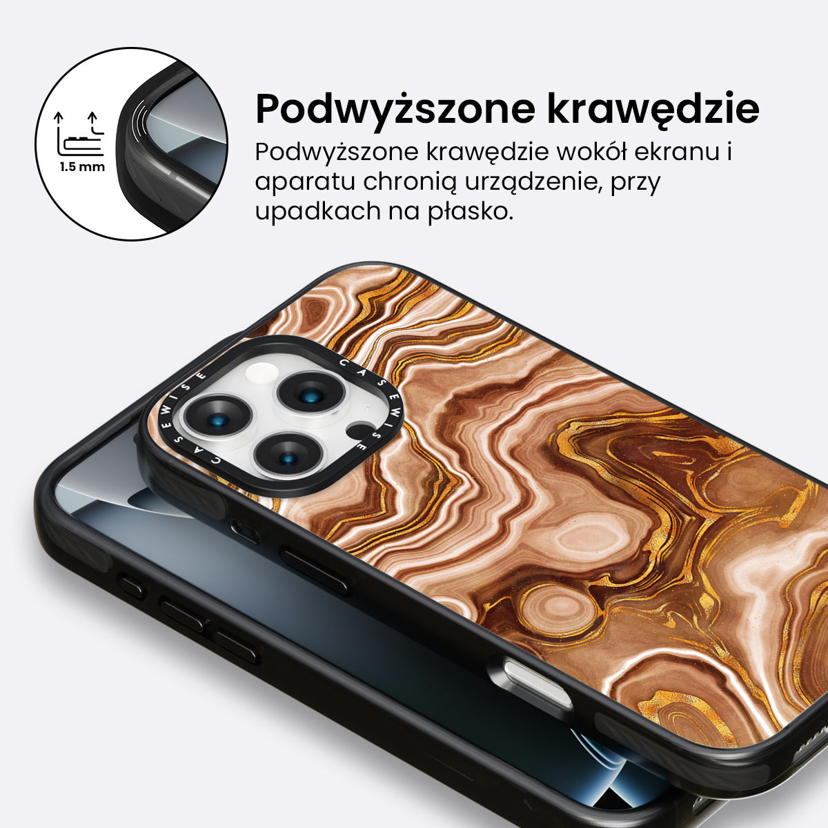Golden Agate Texture 09 - Etui