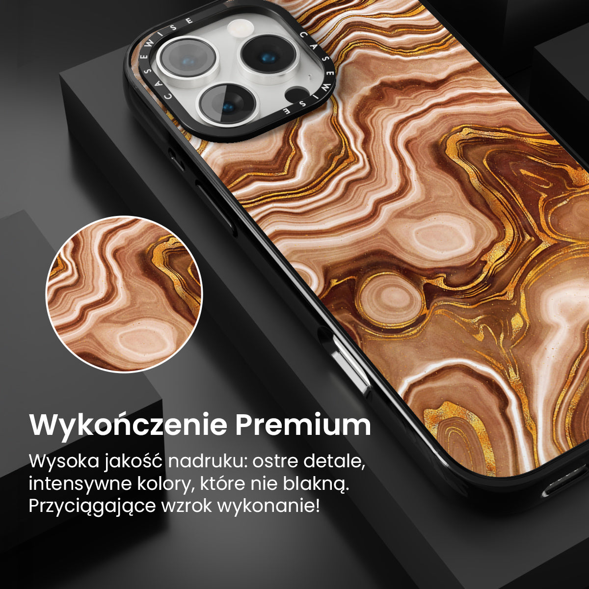 Golden Agate Texture 09 - Etui