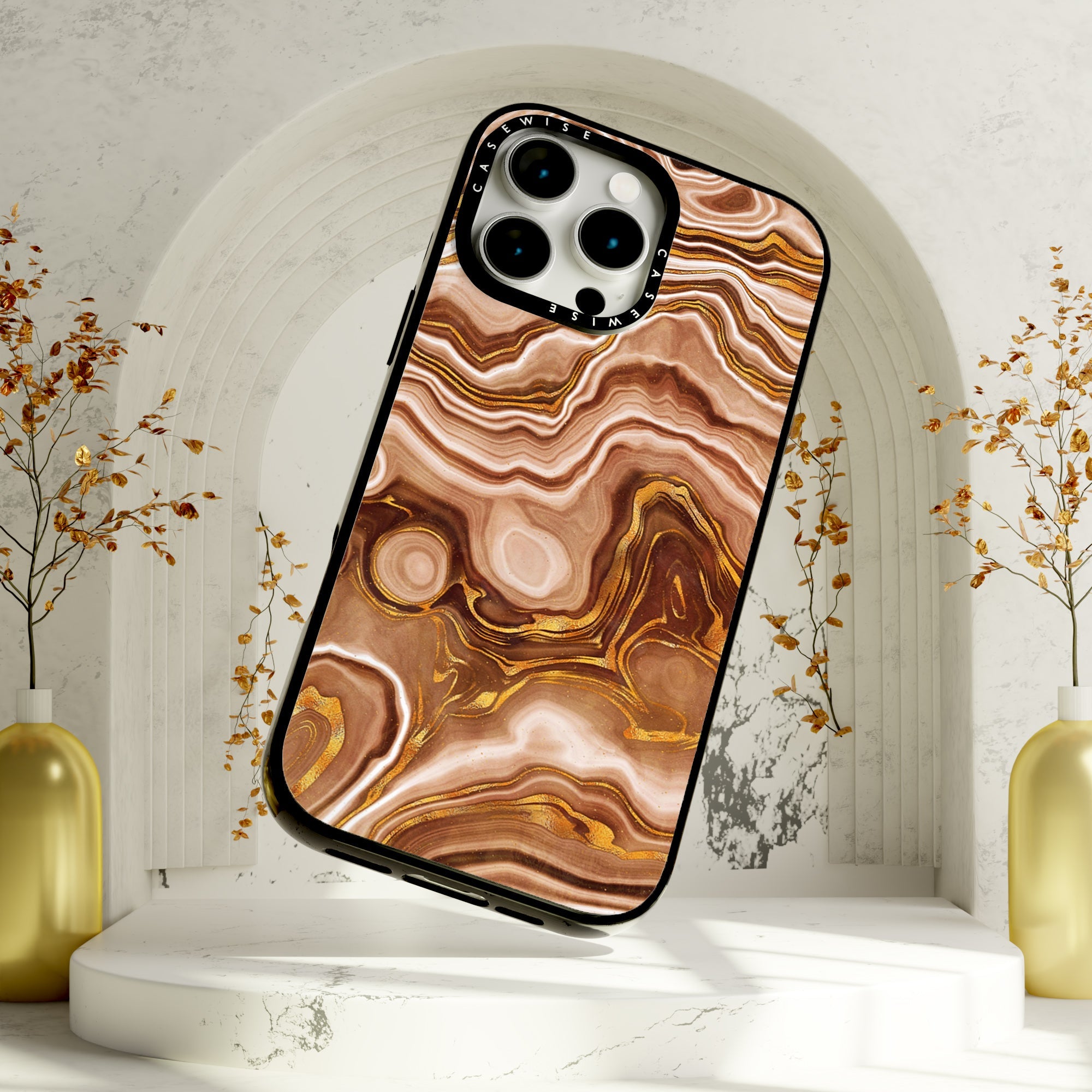 Golden Agate Texture 09 - Etui
