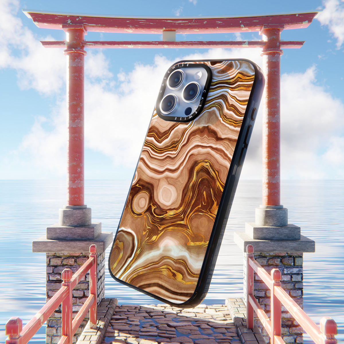 Golden Agate Texture 09 - Etui