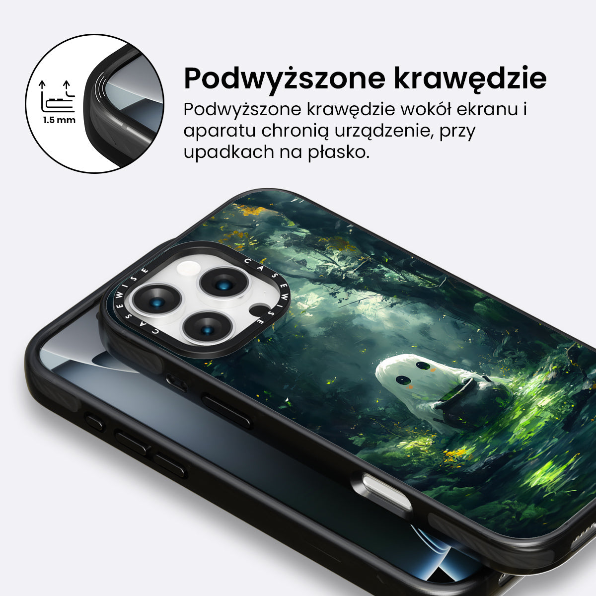Green Toxic Sheet Ghost - Etui