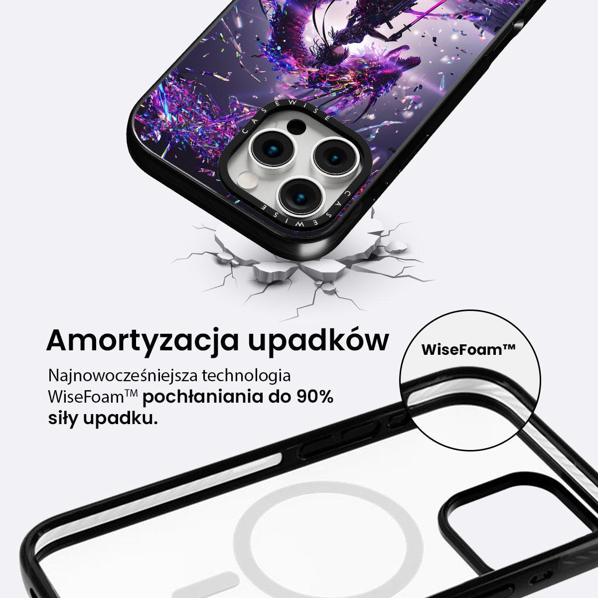 Purple Dragon Lady - Etui