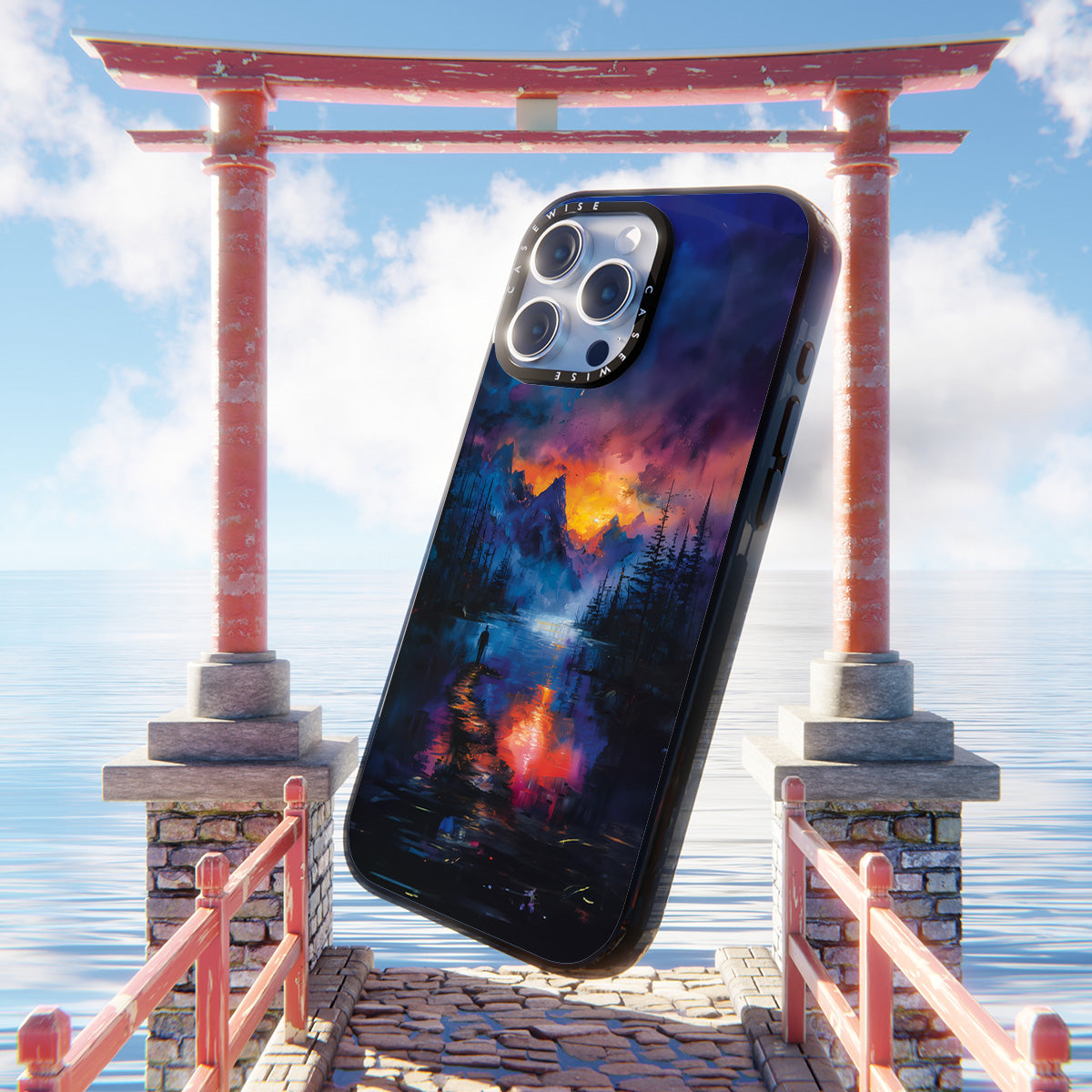 Misty Mountain Pier - Etui