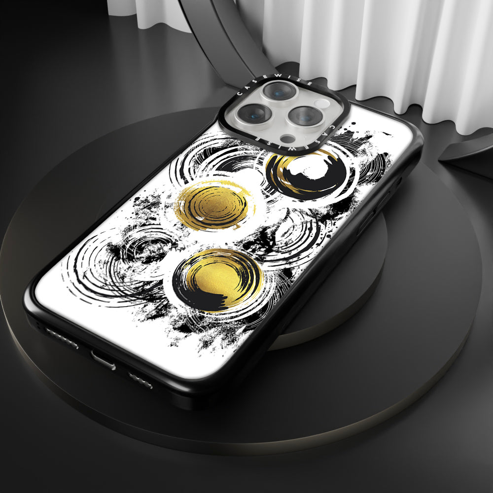 ABSTRACT ART Raving Circles - Etui