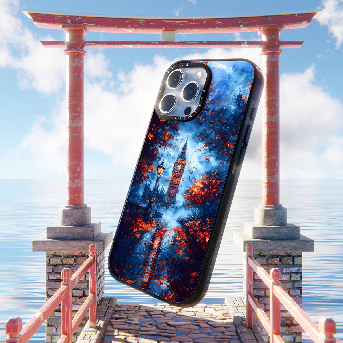 Big Ben in London Midnight - Etui