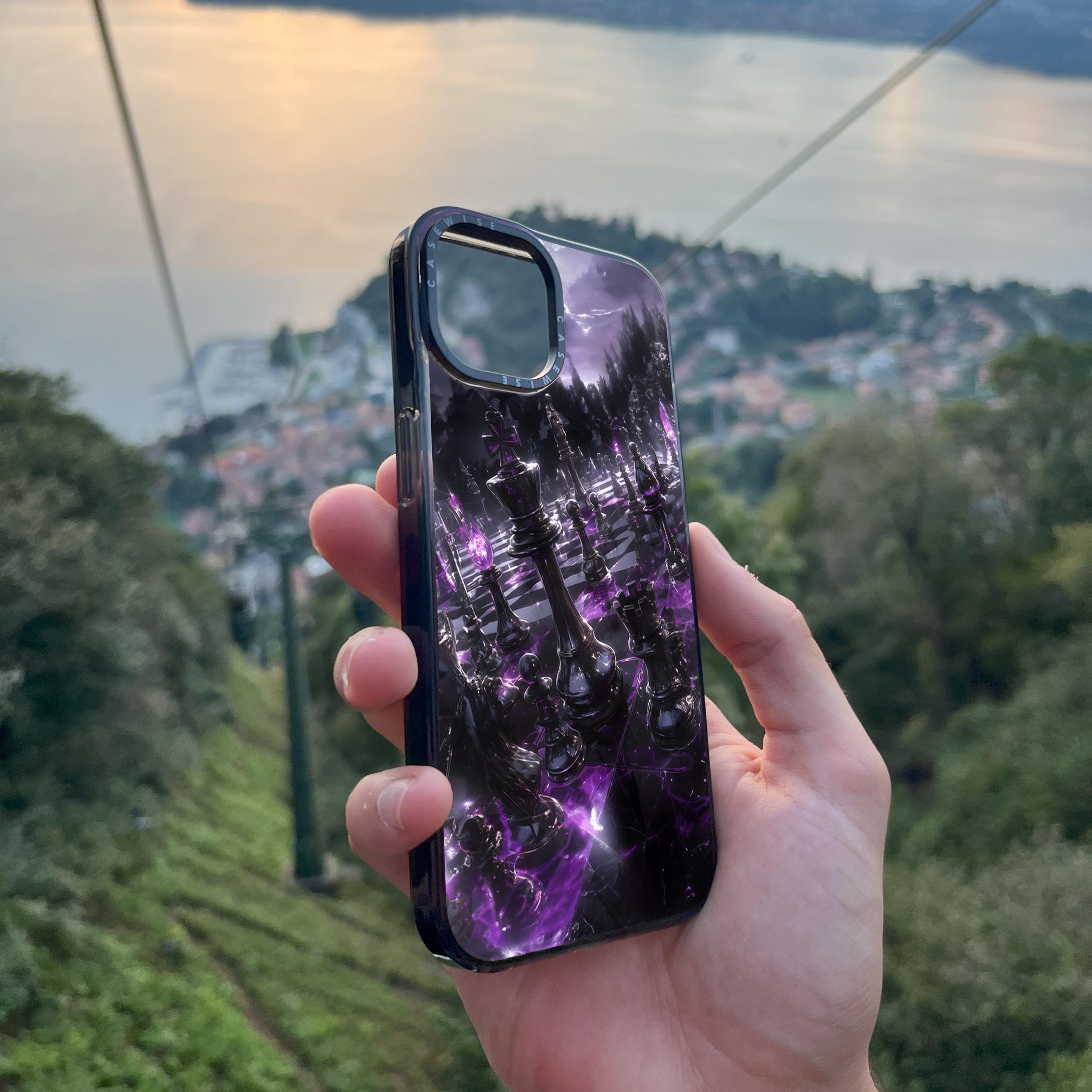 Purple Chess Midnight - Etui