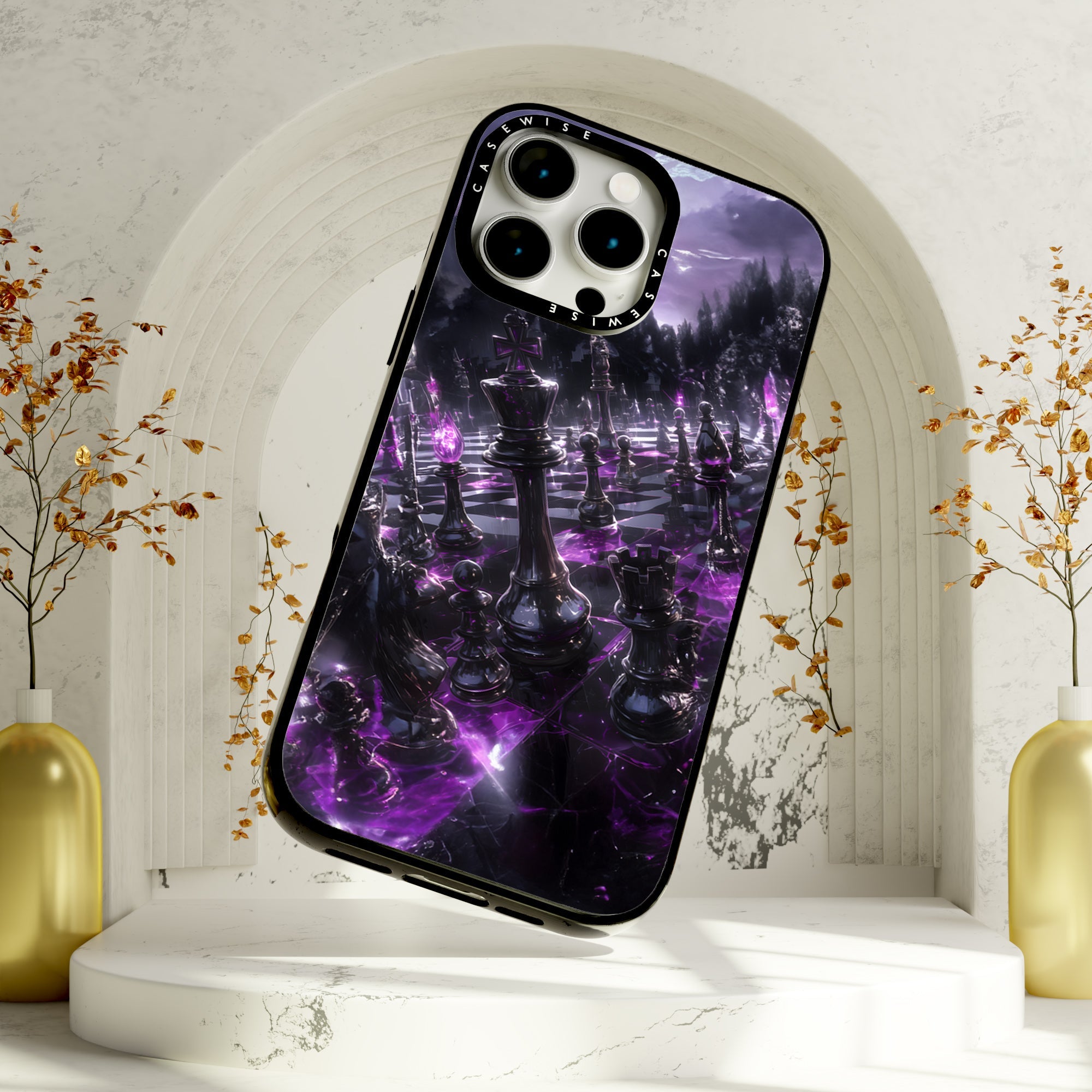 Purple Chess Midnight - Etui