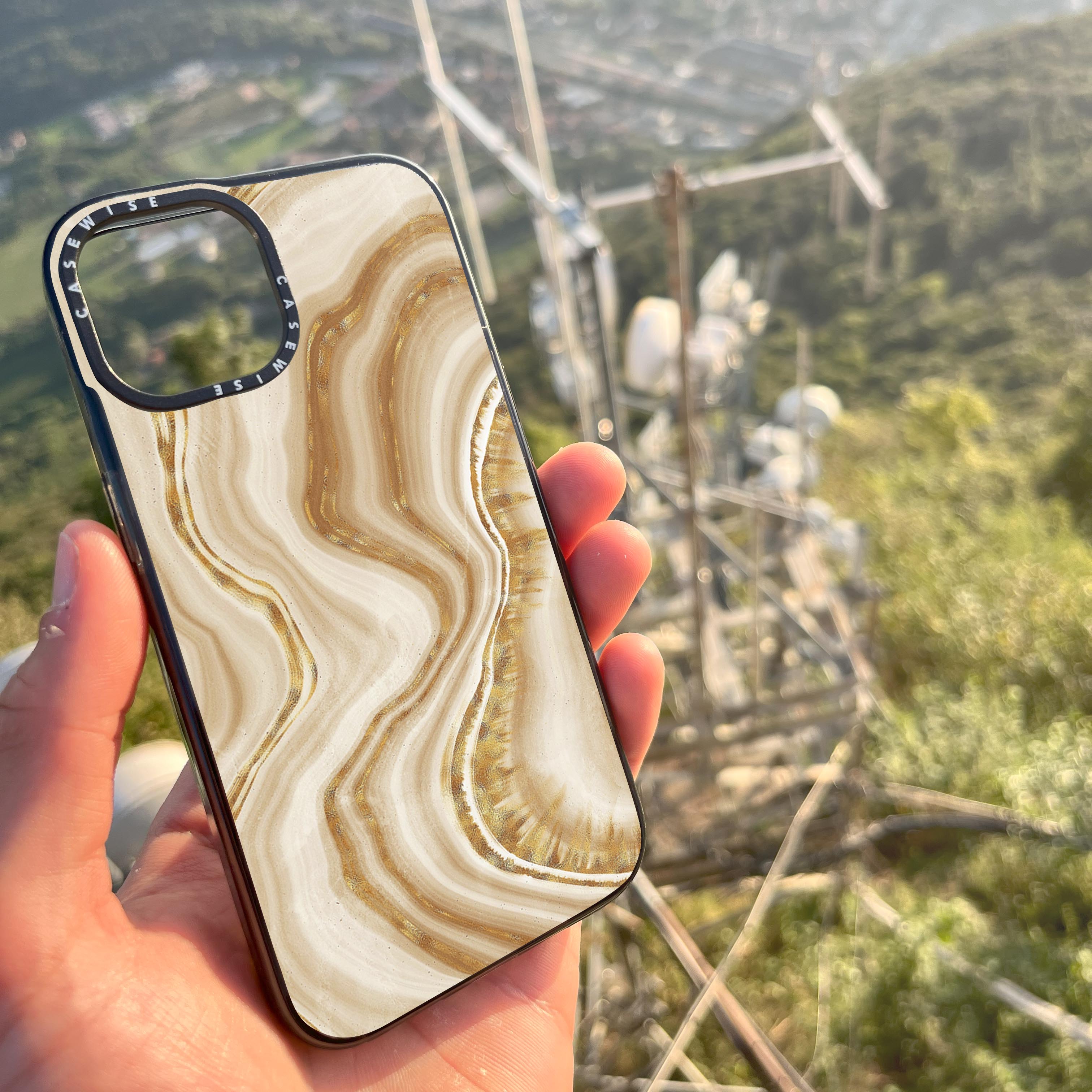 Golden Agate Texture 03 - Etui