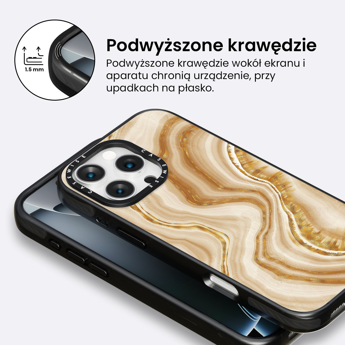 Golden Agate Texture 03 - Etui