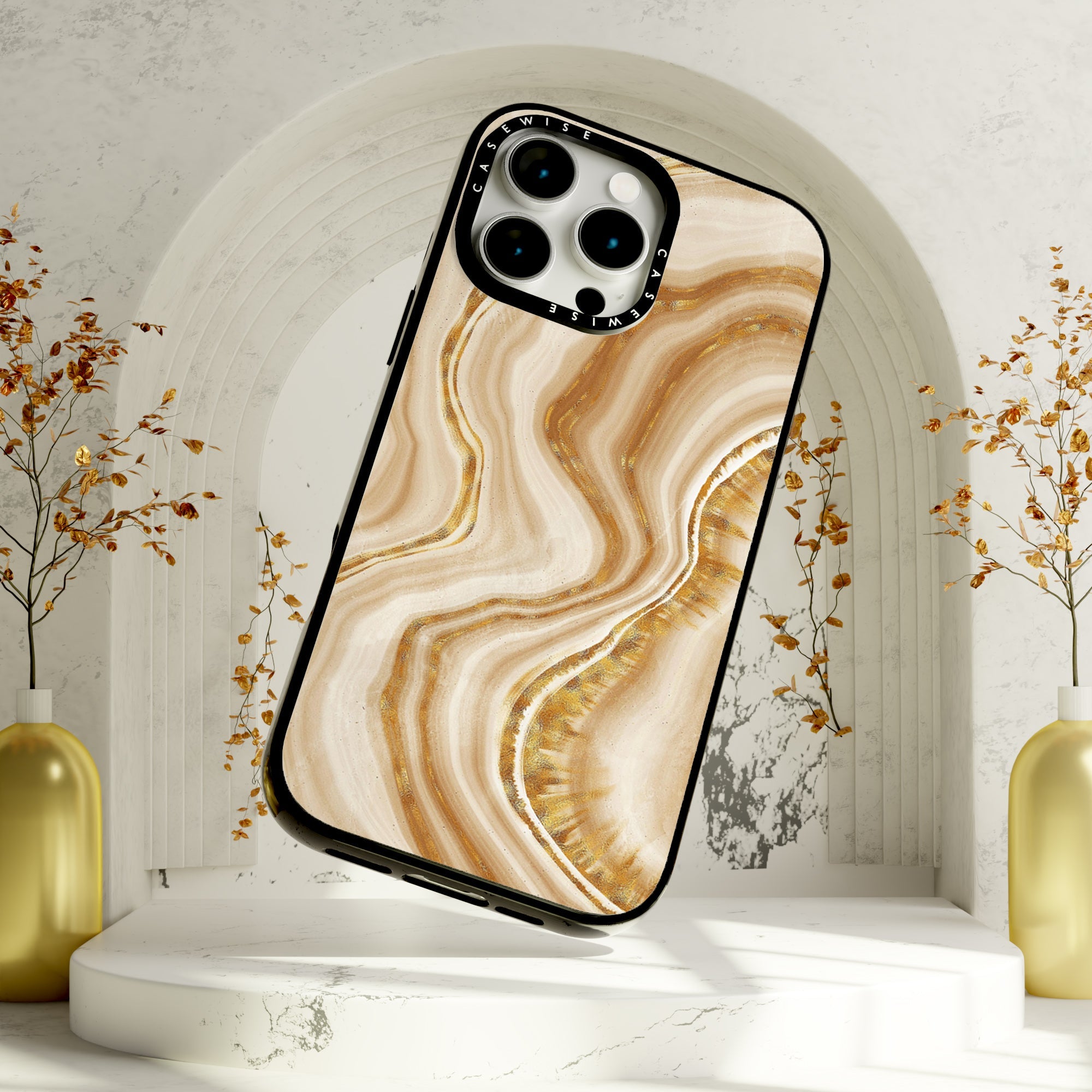 Golden Agate Texture 03 - Etui