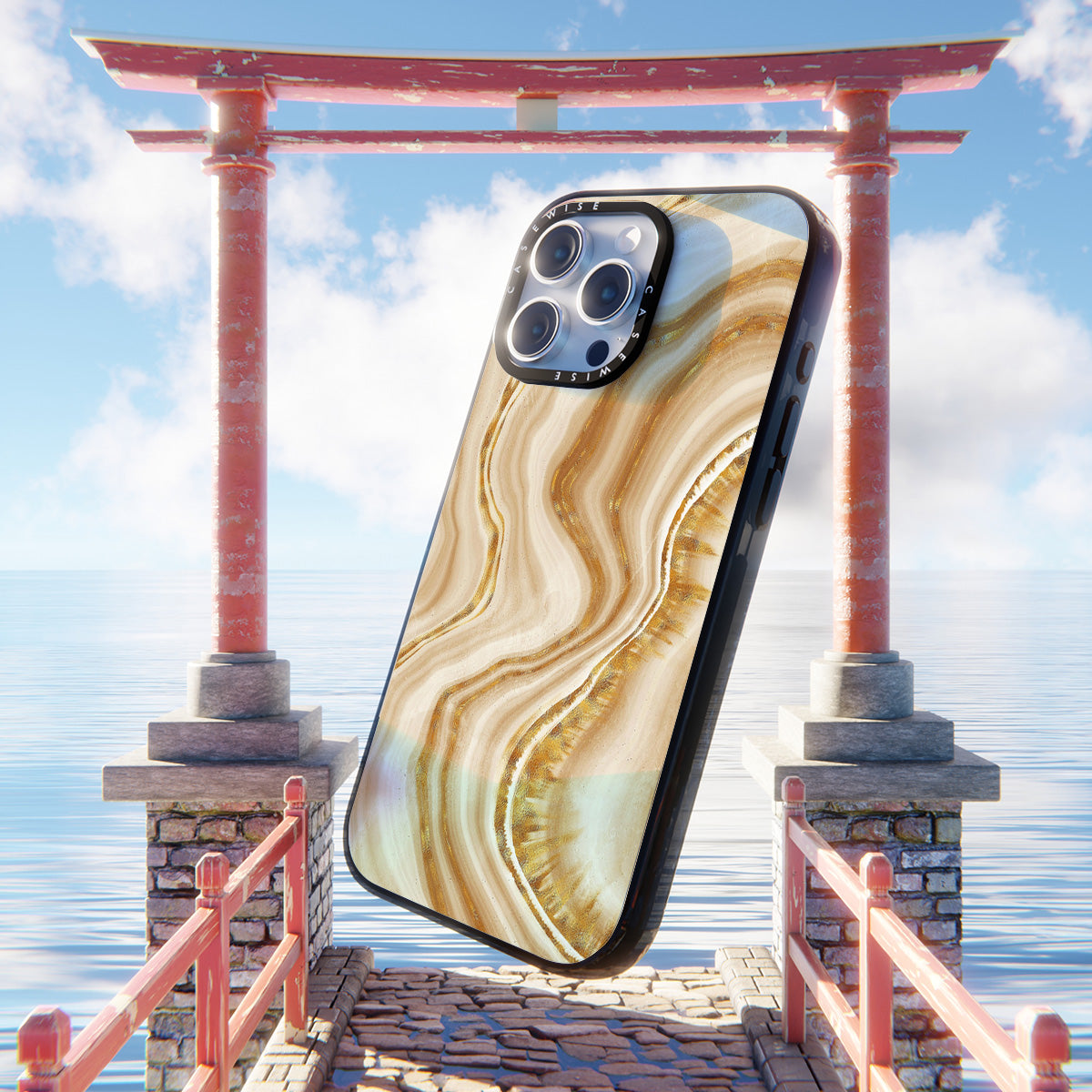 Golden Agate Texture 03 - Etui