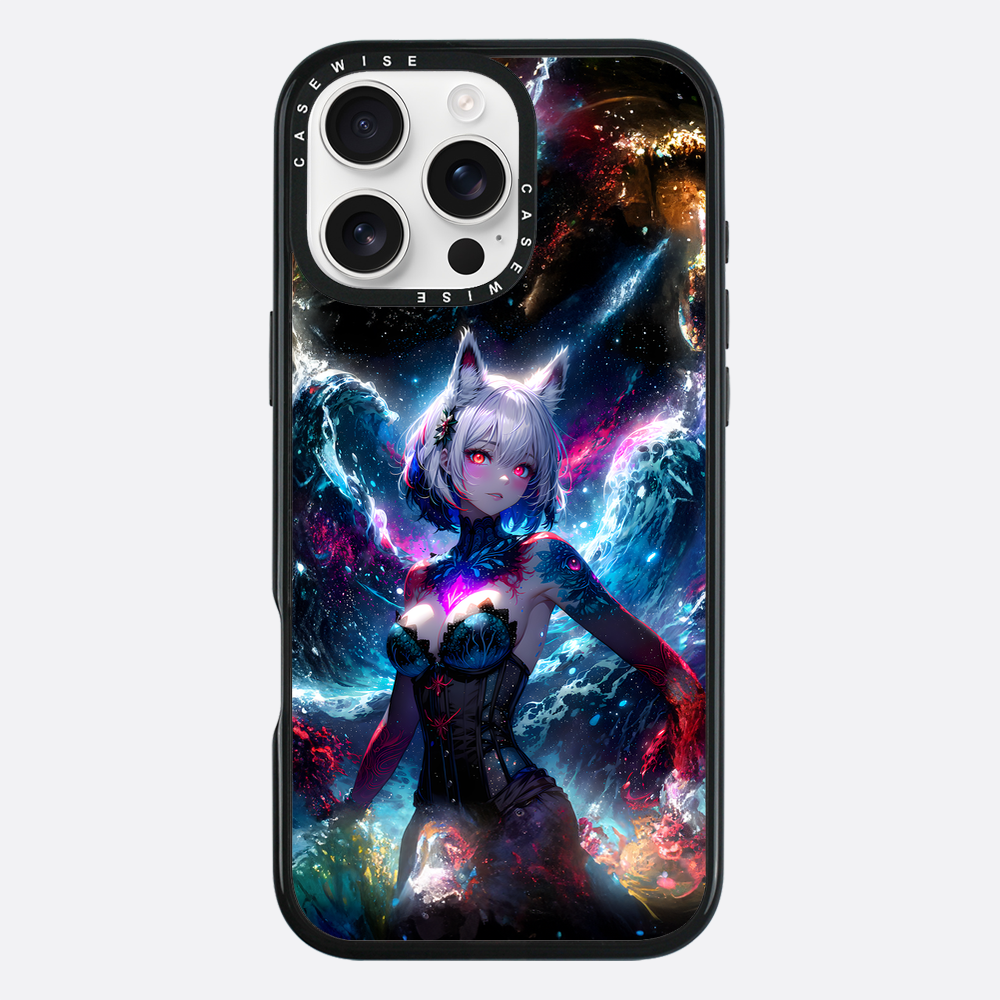 Galaxy White Girl - Etui
