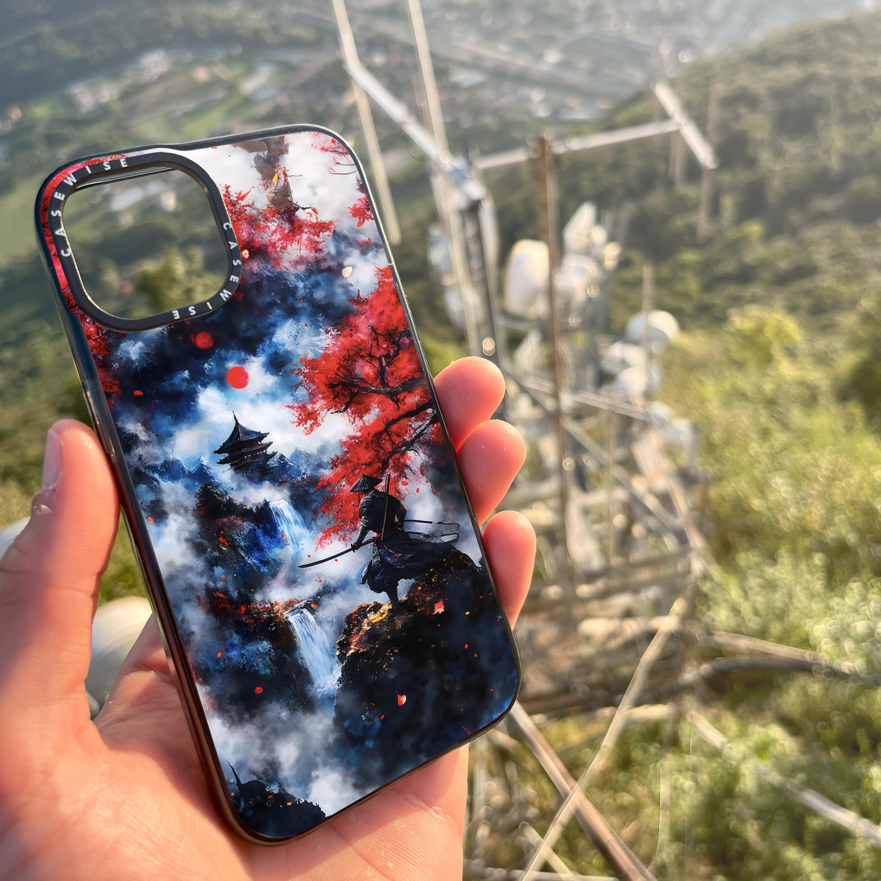 Chinese Samurai Cherry Blossom - Etui