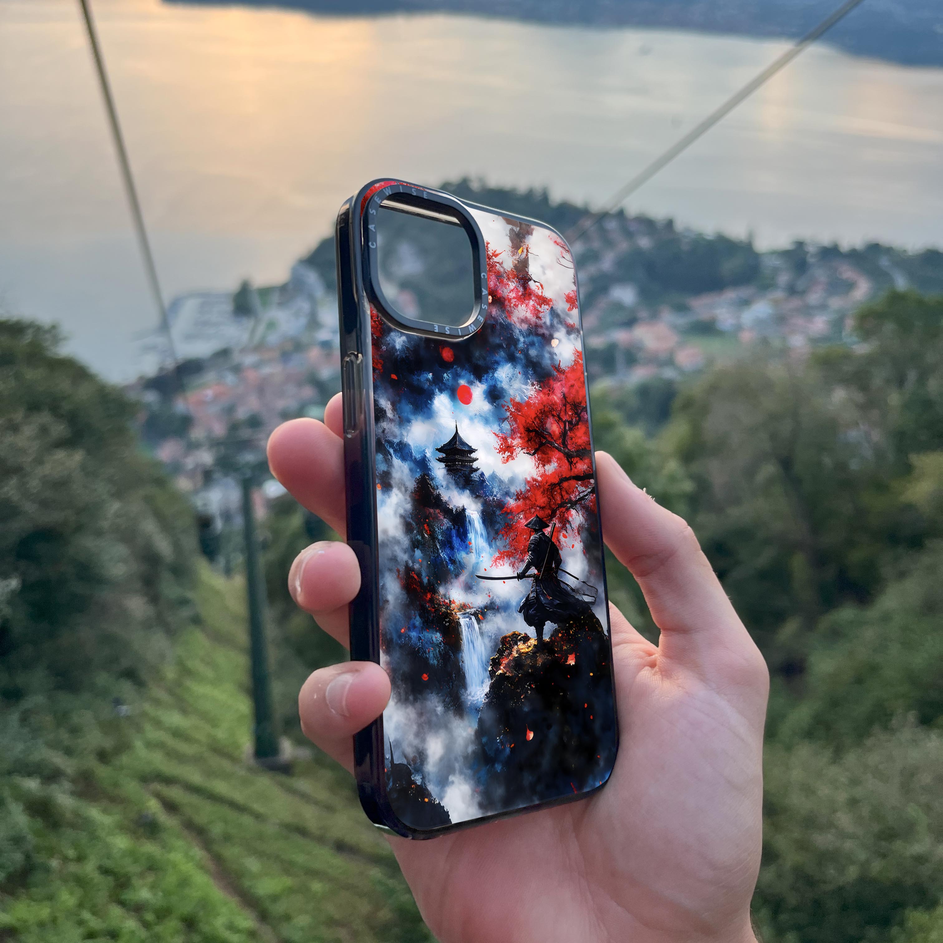 Chinese Samurai Cherry Blossom - Etui