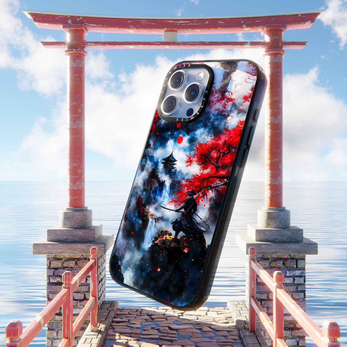 Chinese Samurai Cherry Blossom - Etui