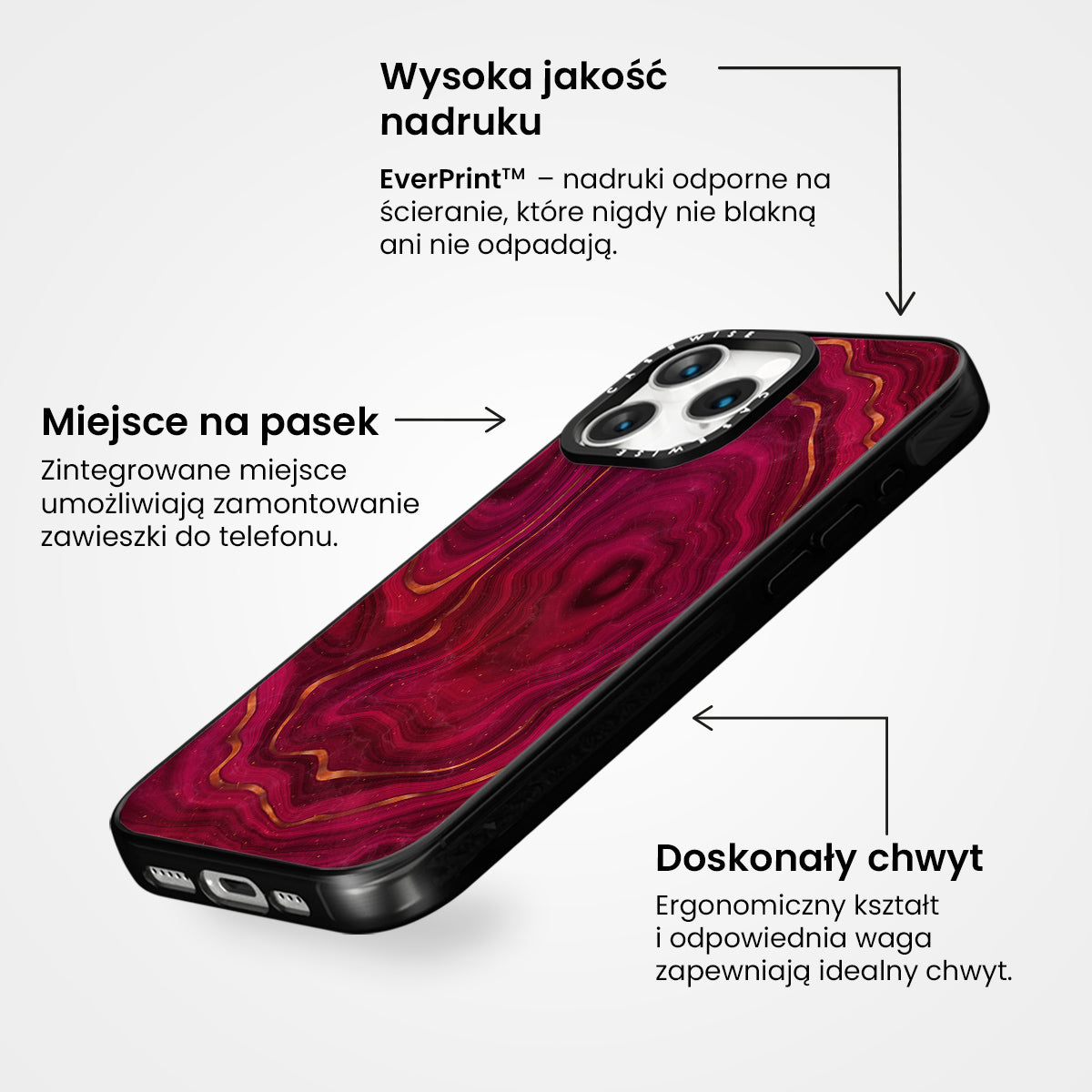 Red Agate Texture 05 - Etui