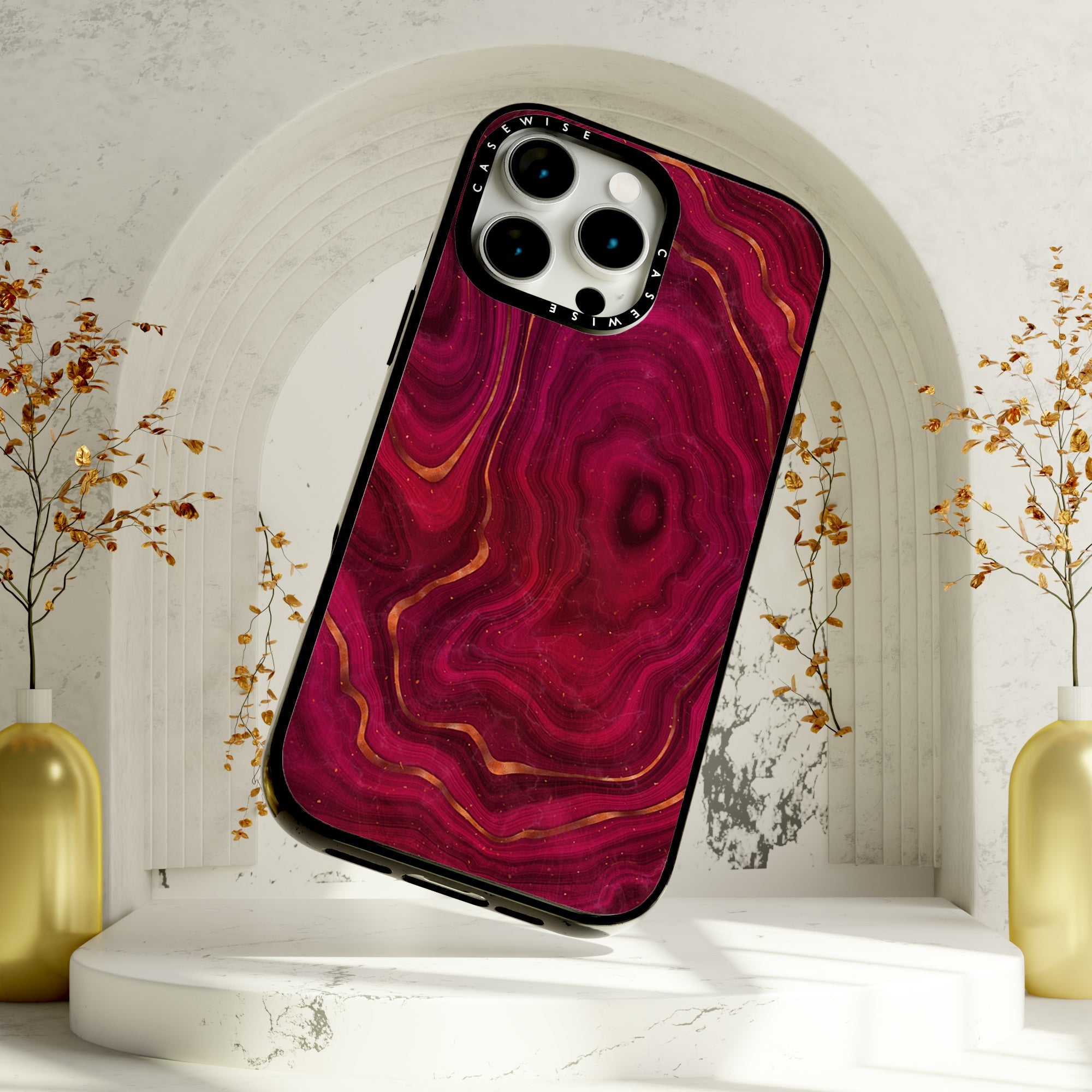 Red Agate Texture 05 - Etui