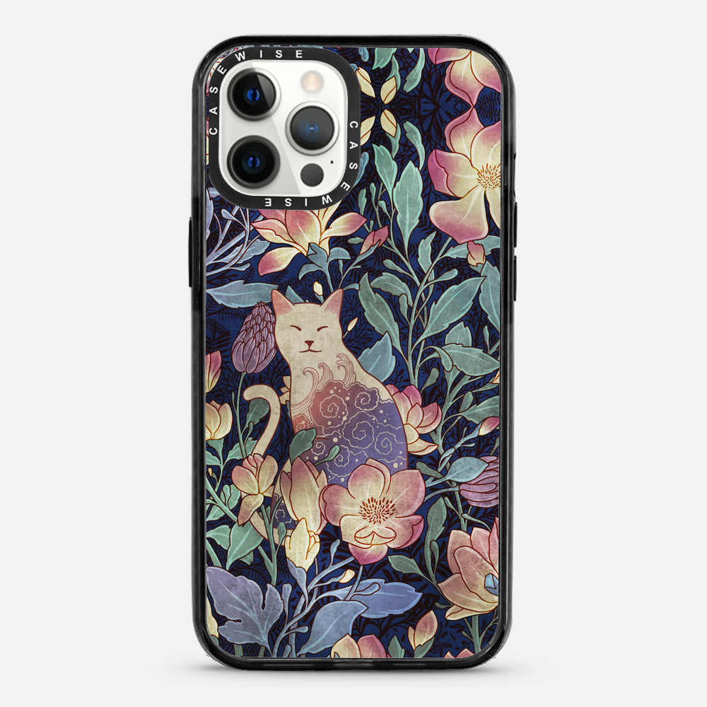 Cat and magnolia - Etui
