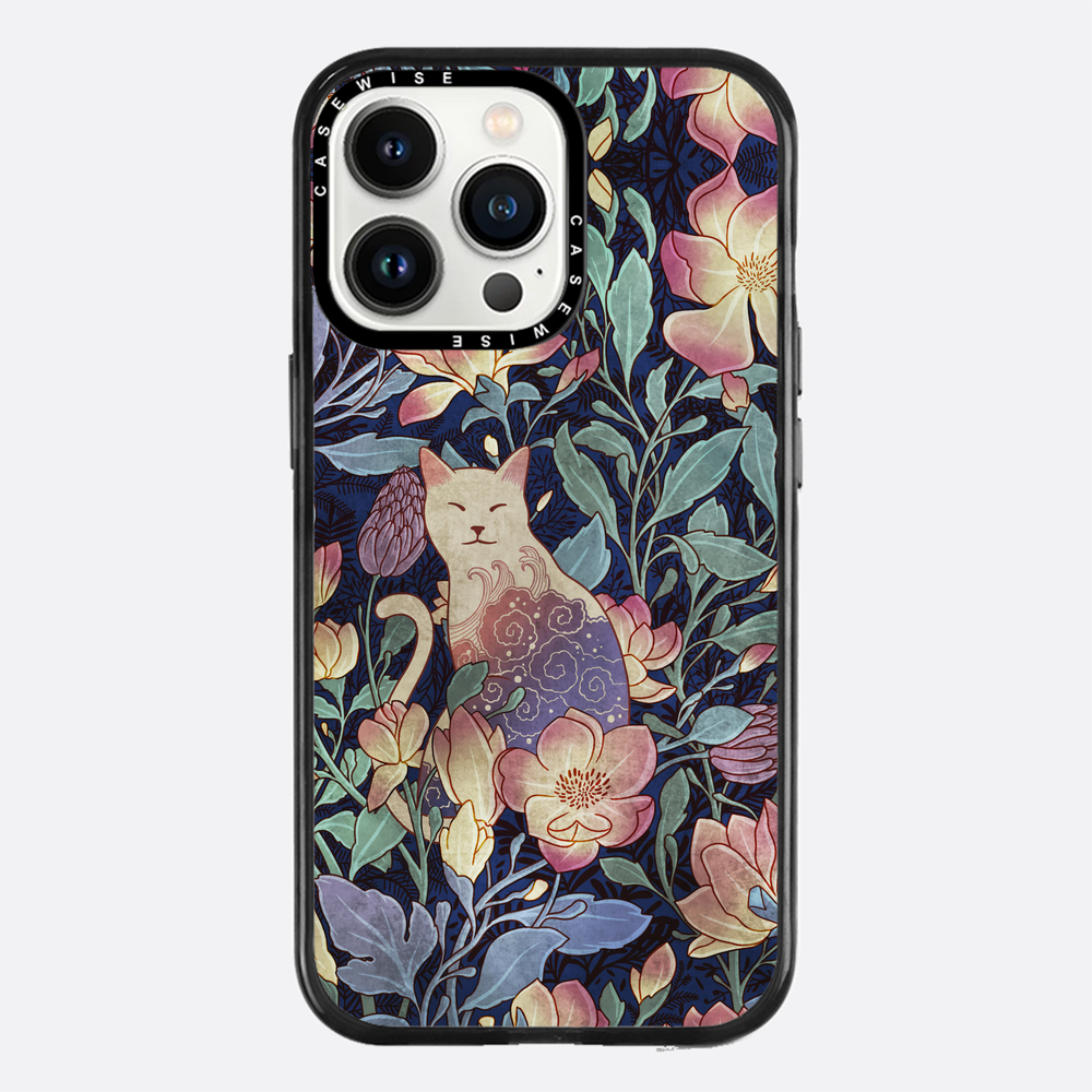 Cat and magnolia - Etui