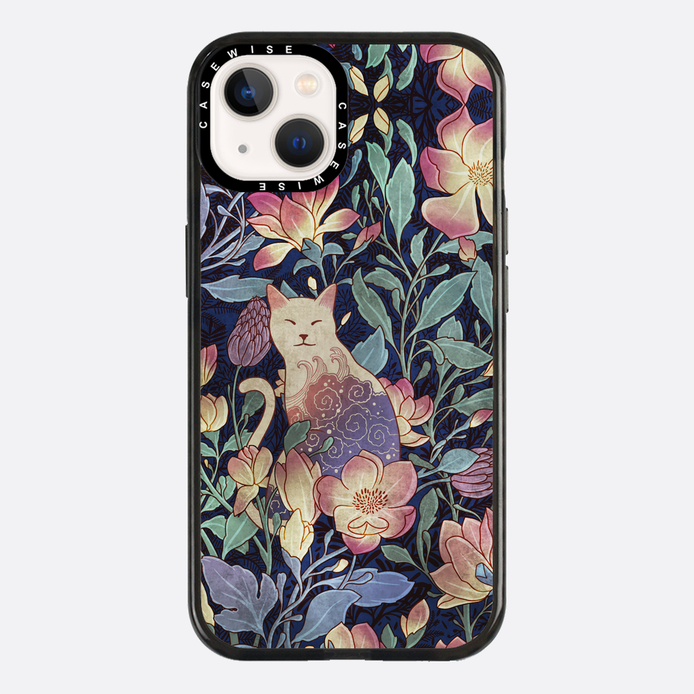 Cat and magnolia - Etui