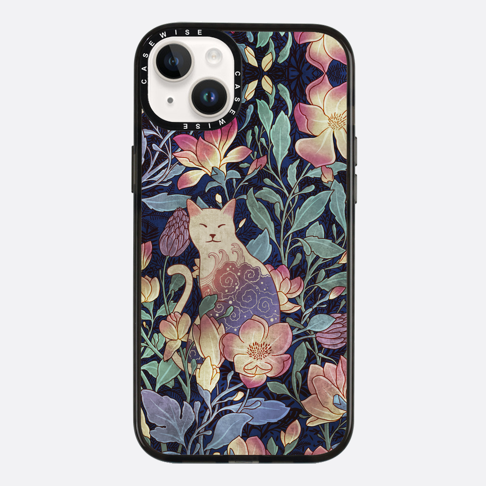 Cat and magnolia - Etui