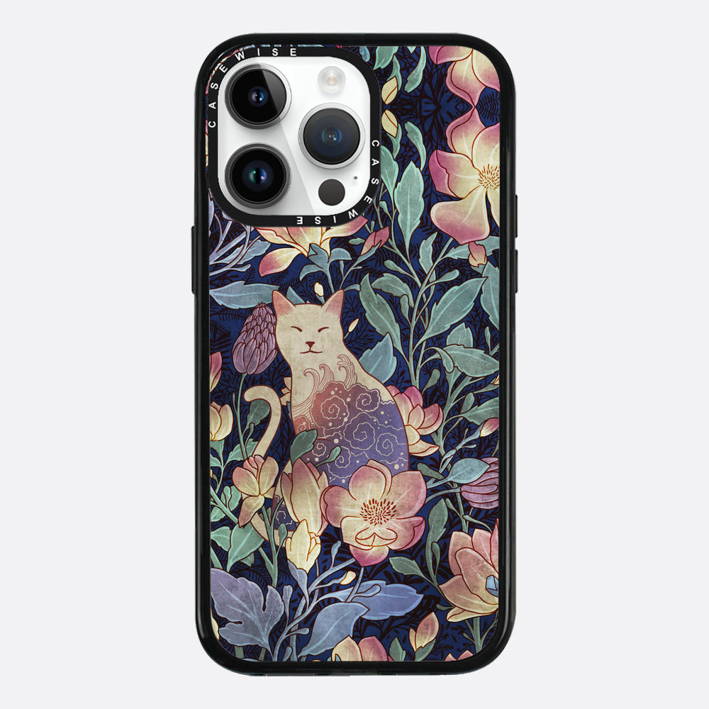 Cat and magnolia - Etui