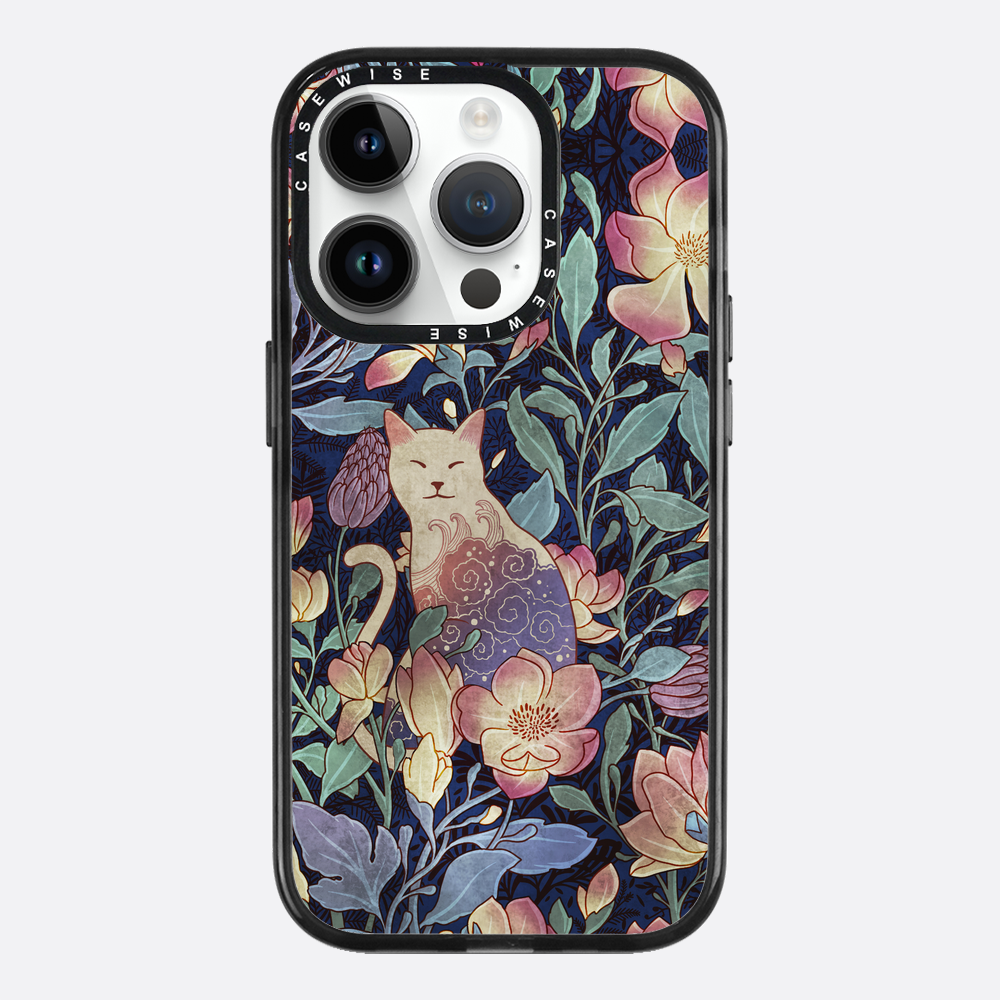 Cat and magnolia - Etui