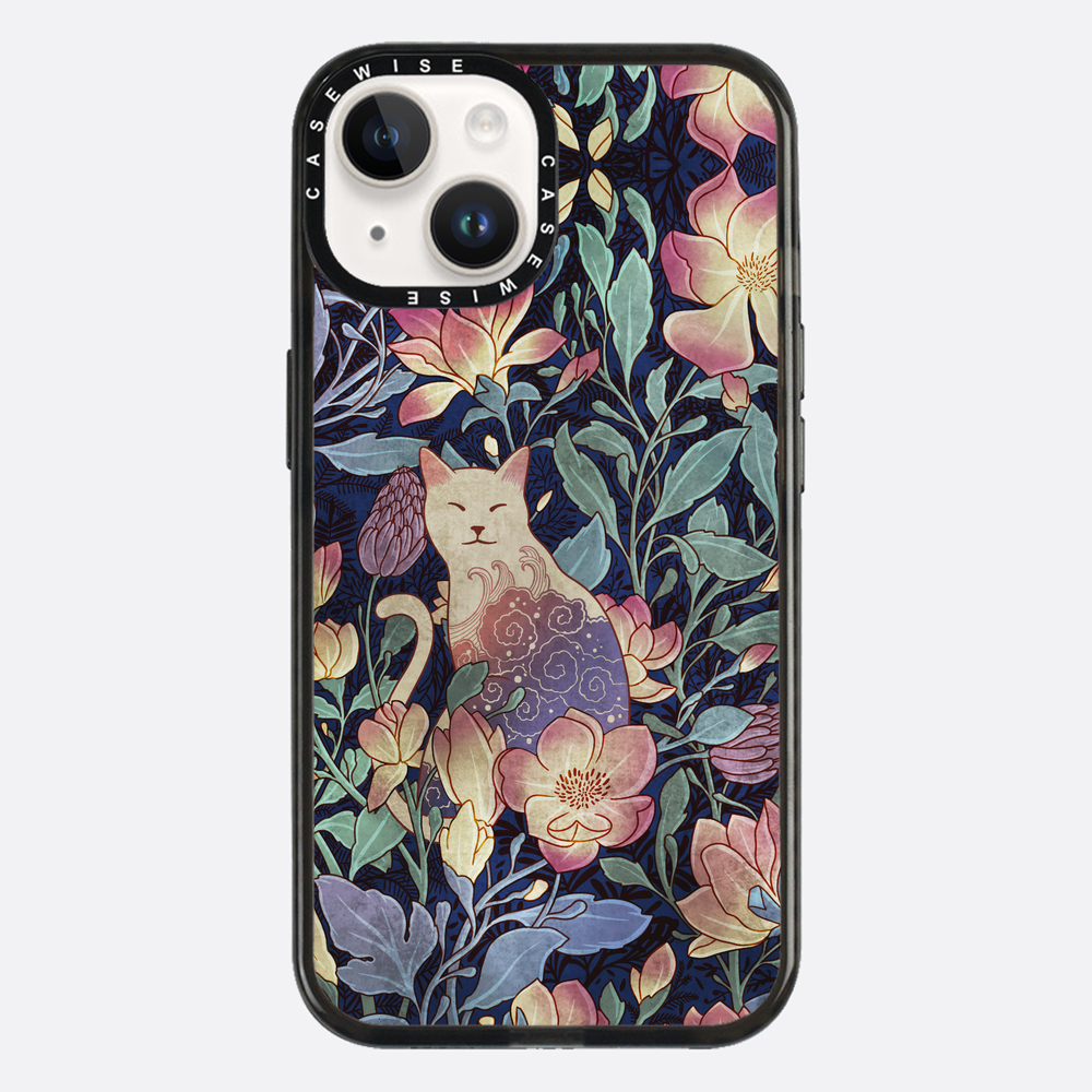 Cat and magnolia - Etui