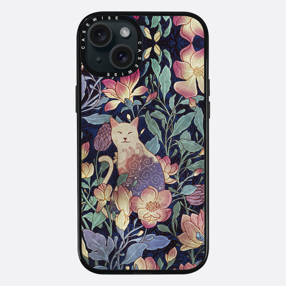 Cat and magnolia - Etui