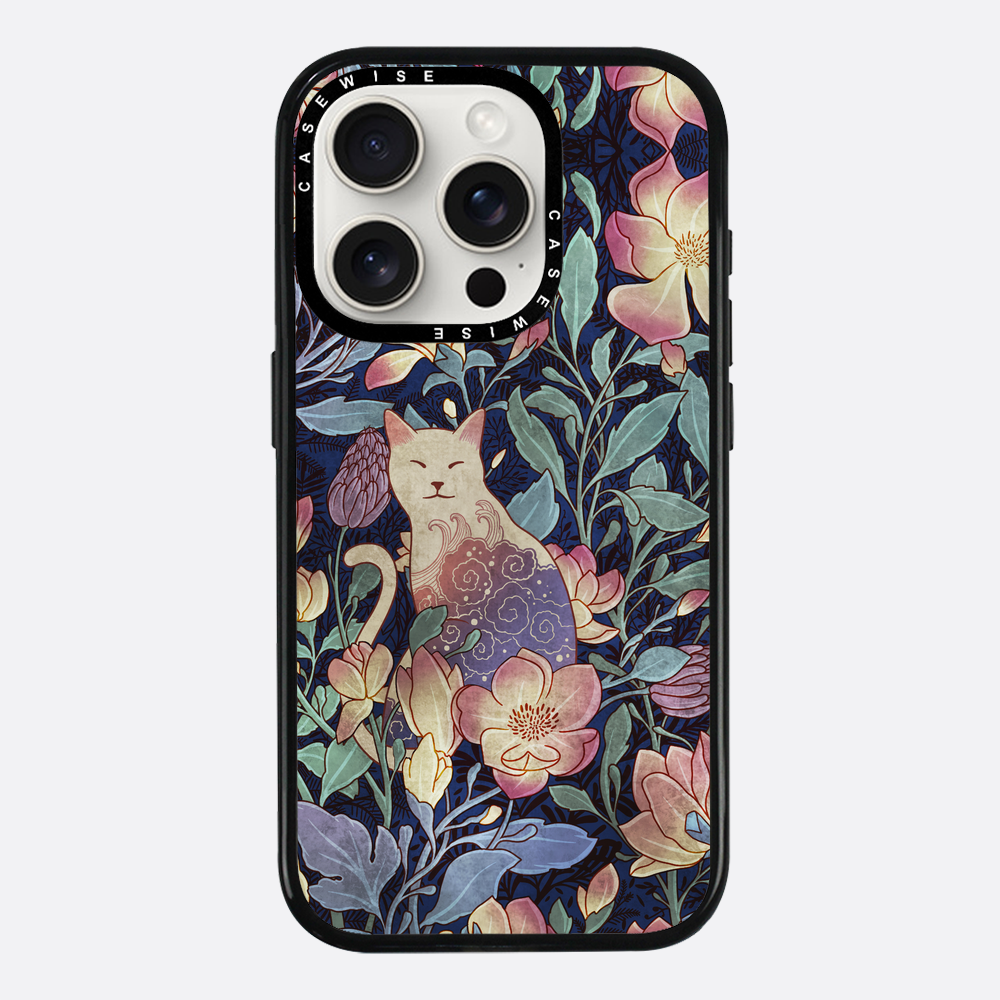 Cat and magnolia - Etui