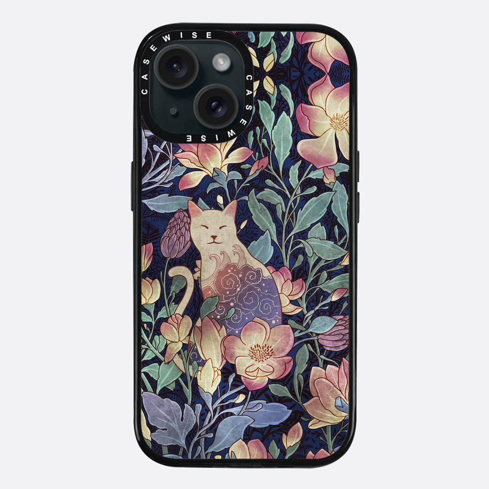 Cat and magnolia - Etui