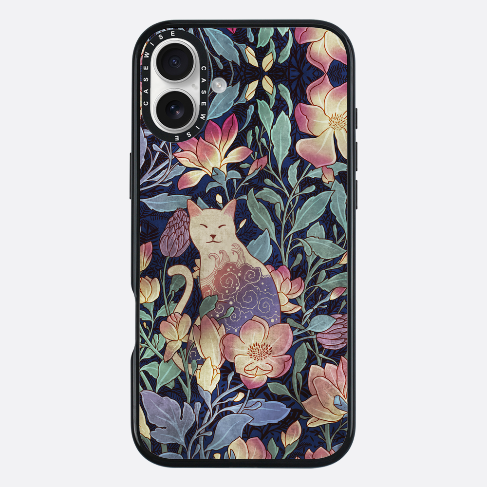 Cat and magnolia - Etui