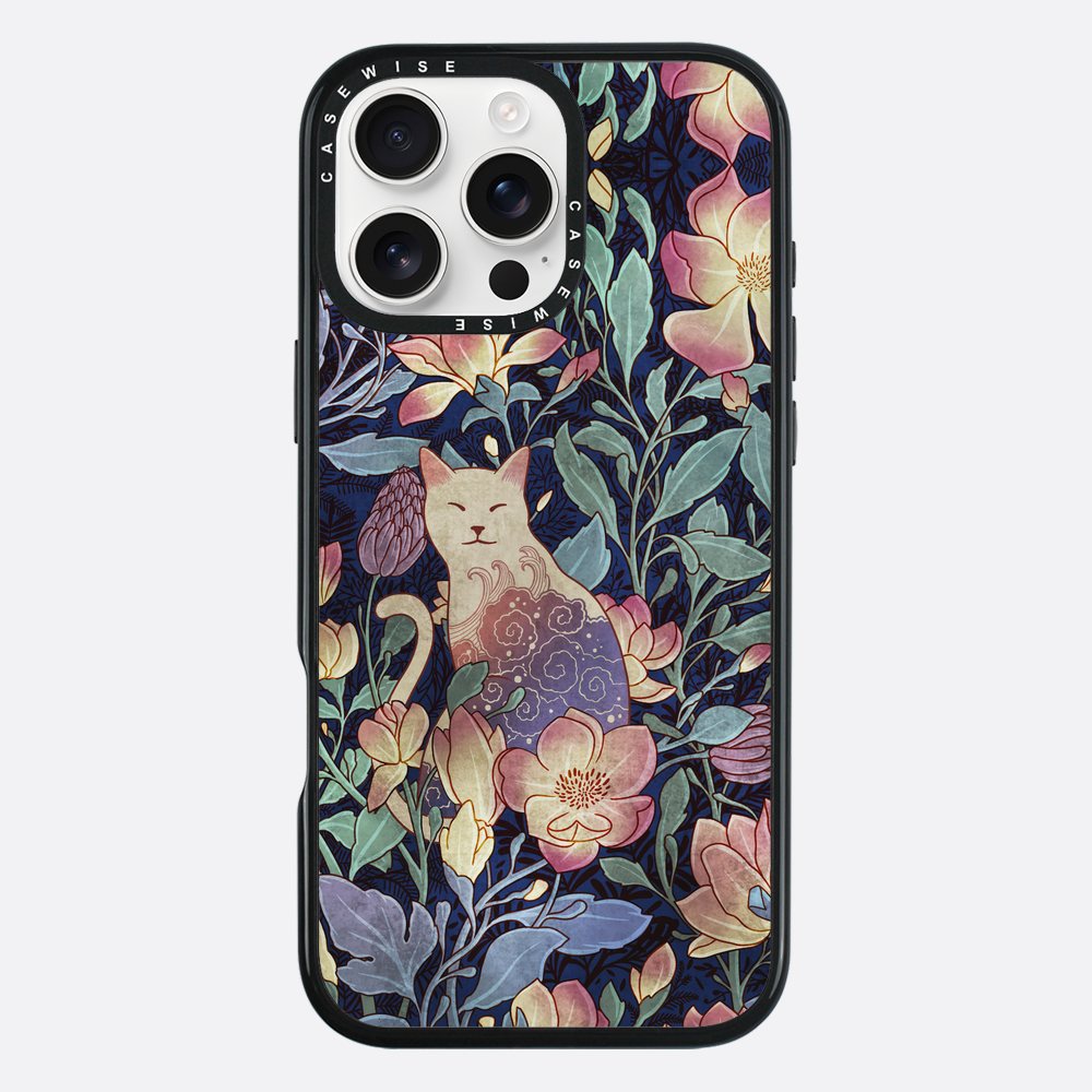 Cat and magnolia - Etui