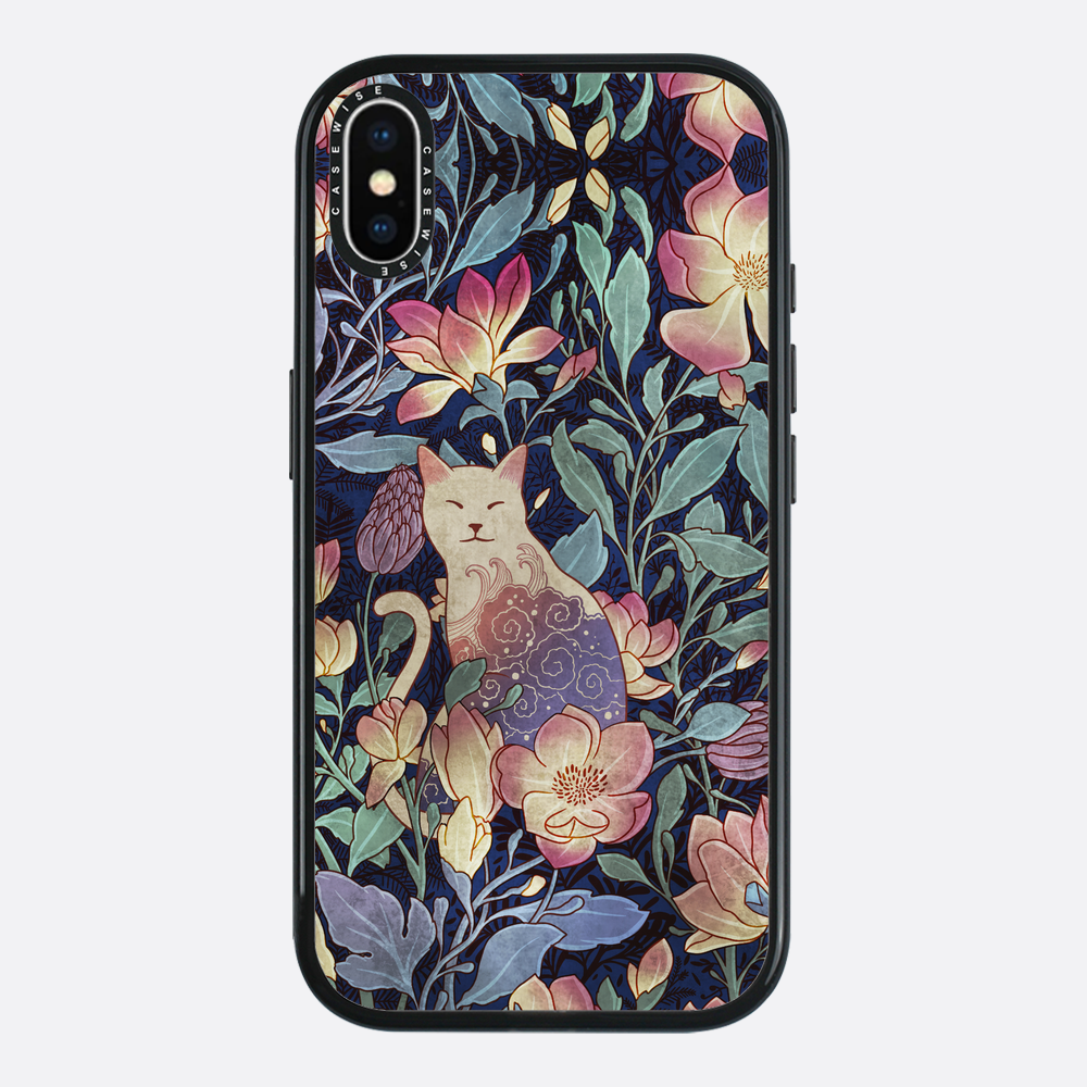 Cat and magnolia - Etui