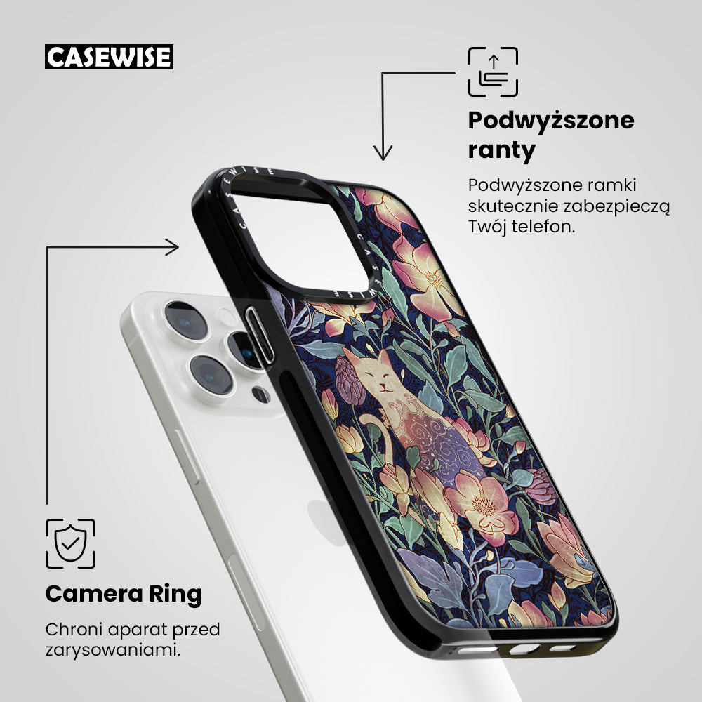 Cat and magnolia - Etui